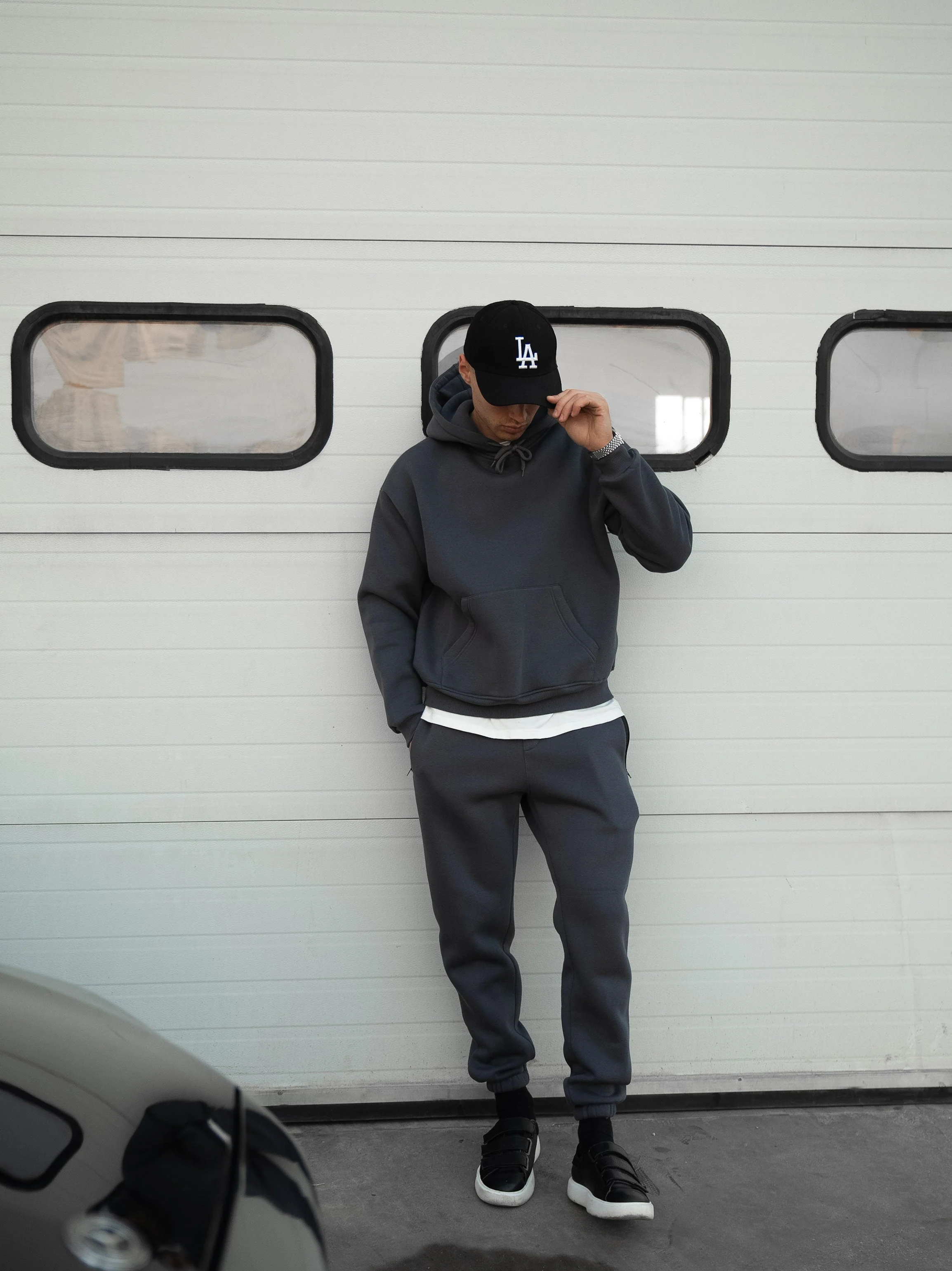 Basic fleece tracksuit