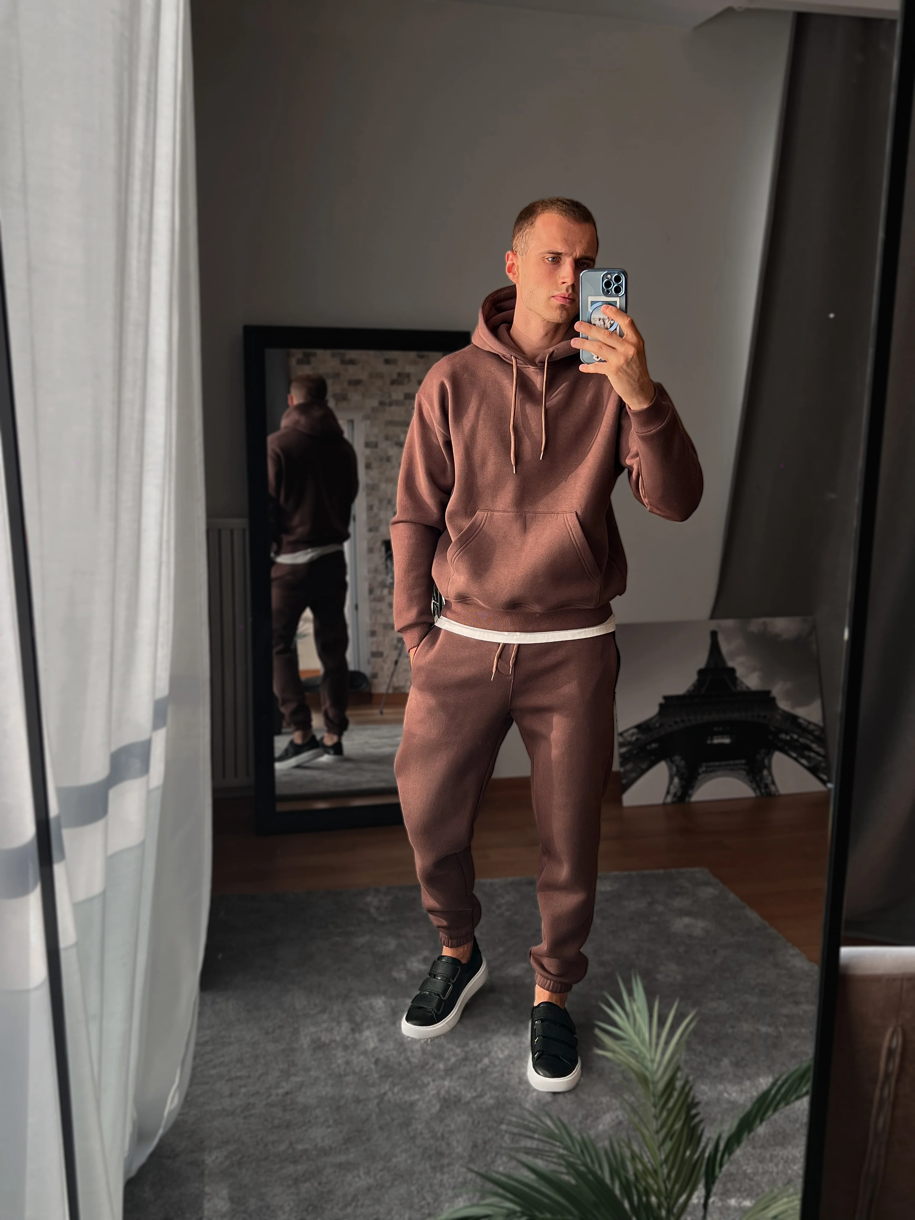 Basic fleece tracksuit - Image 13