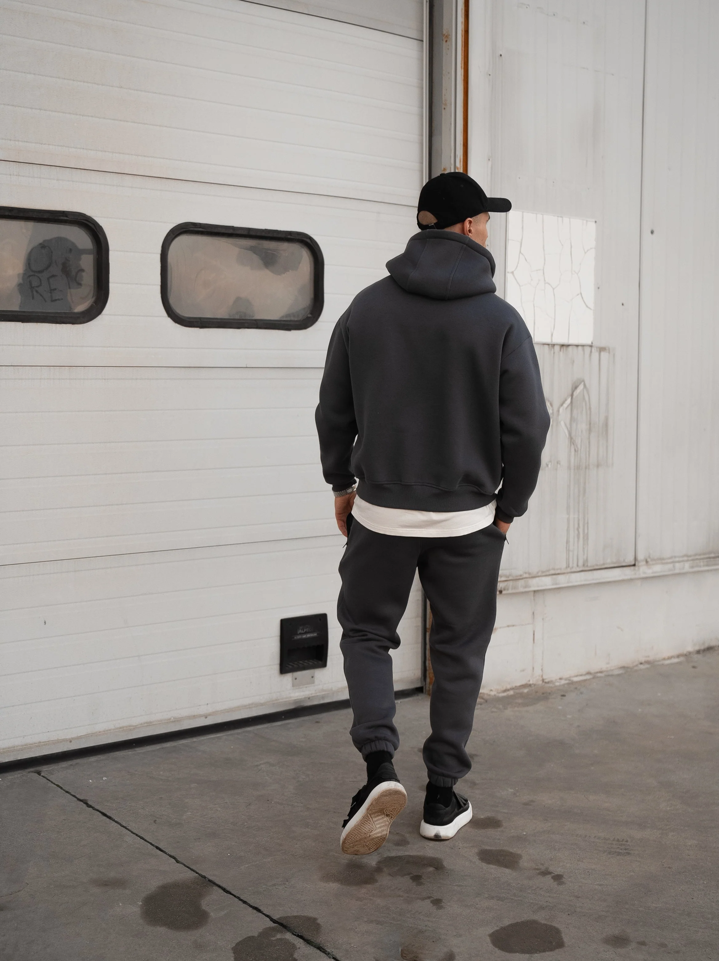 Basic fleece tracksuit - Image 3