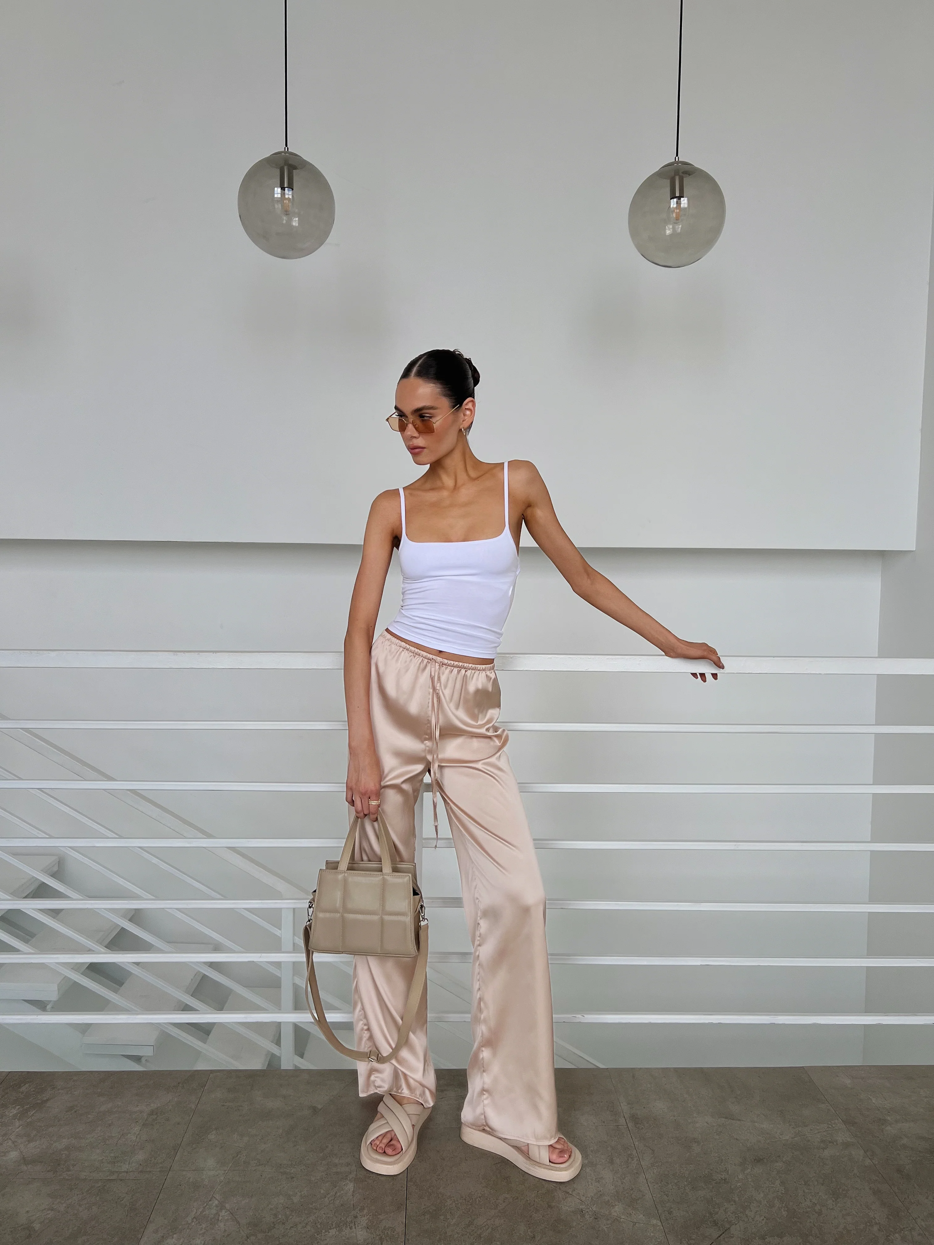 Bazhana silk trousers - Image 10