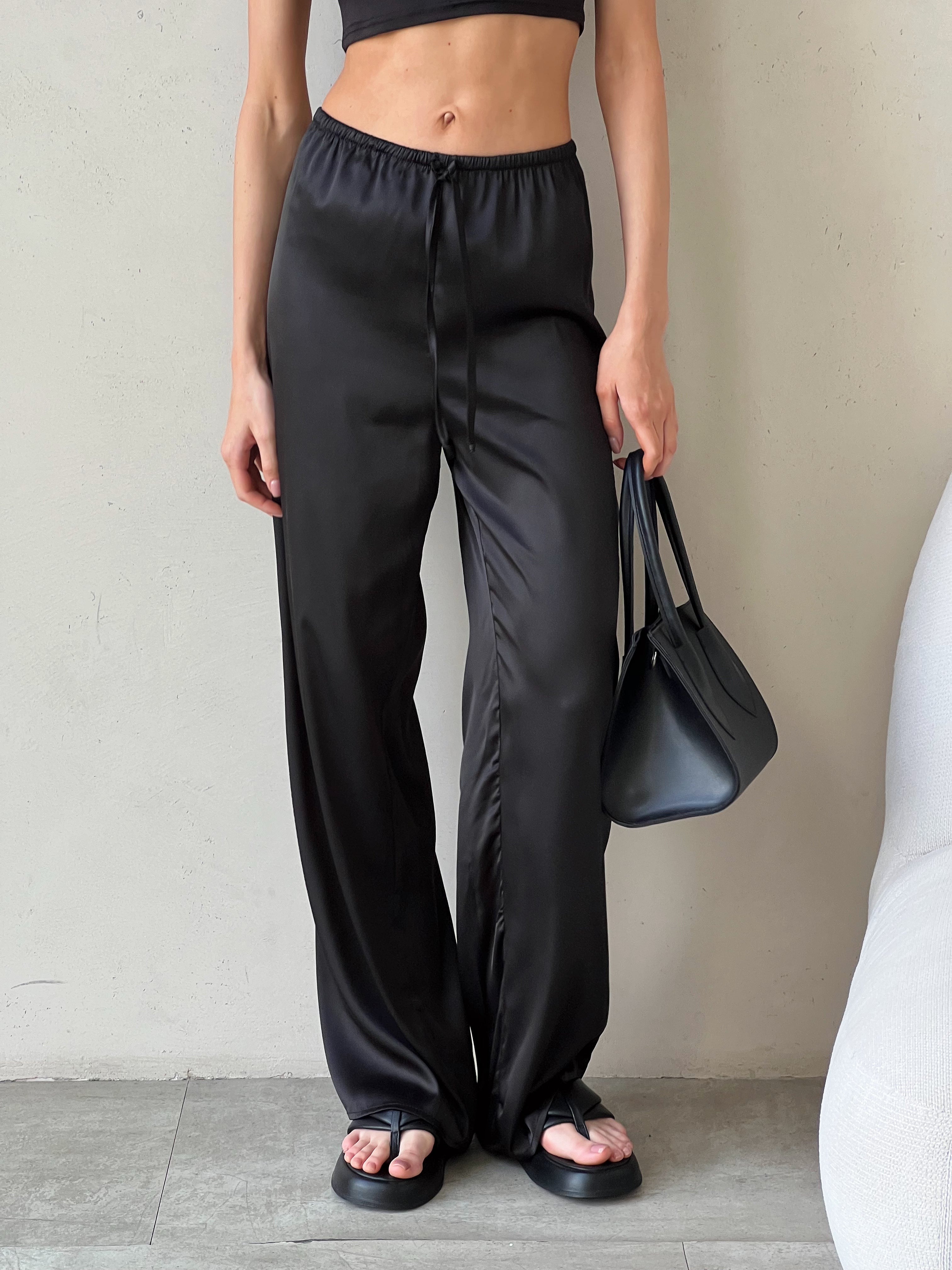 Bazhana silk trousers - Image 11