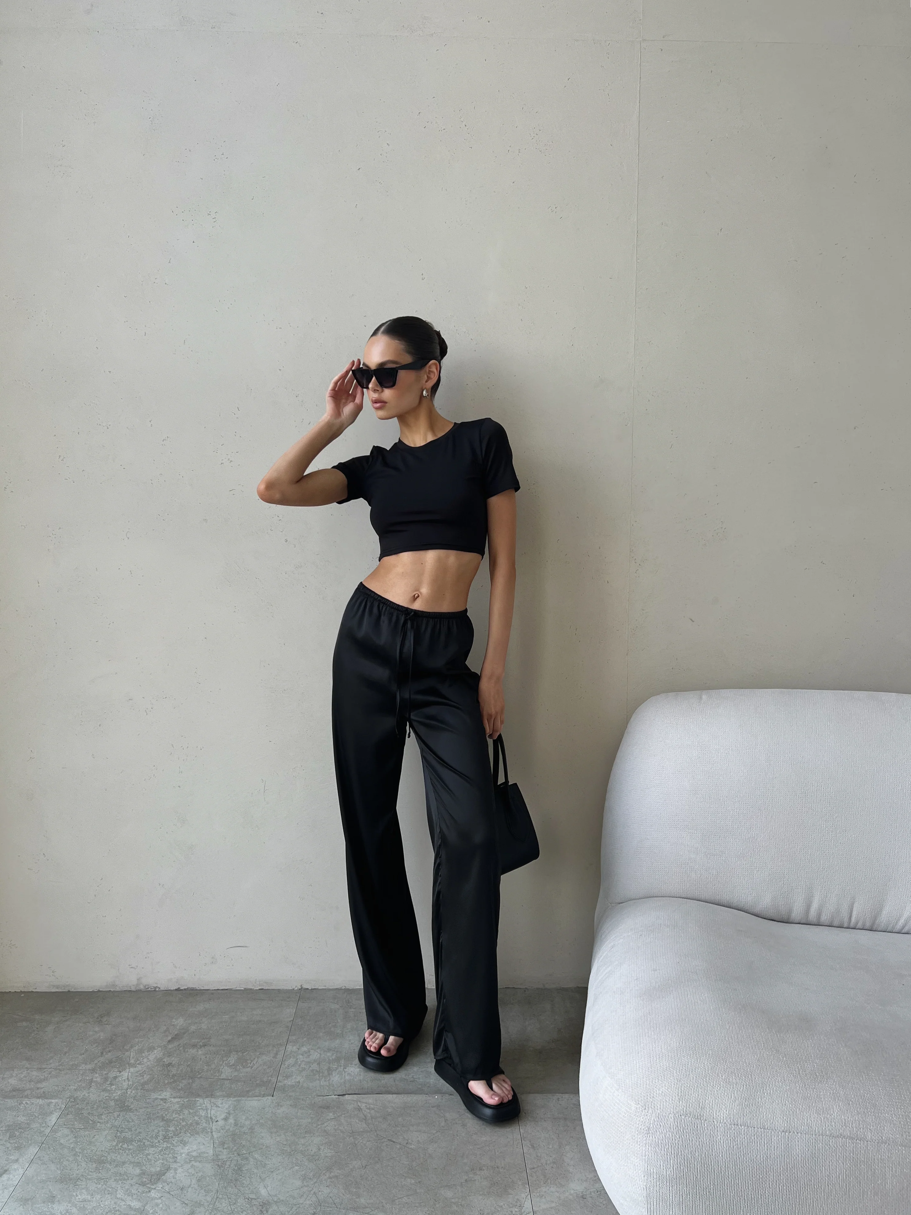 Bazhana silk trousers - Image 15