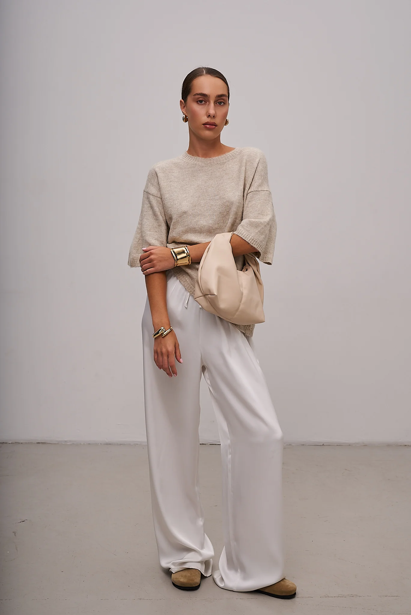 Bazhana silk trousers - Image 5