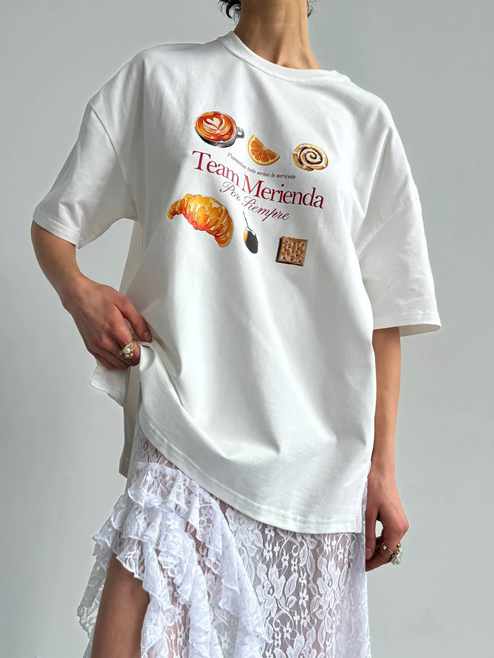 Buns Oversized Printed T-Shirt - Image 2