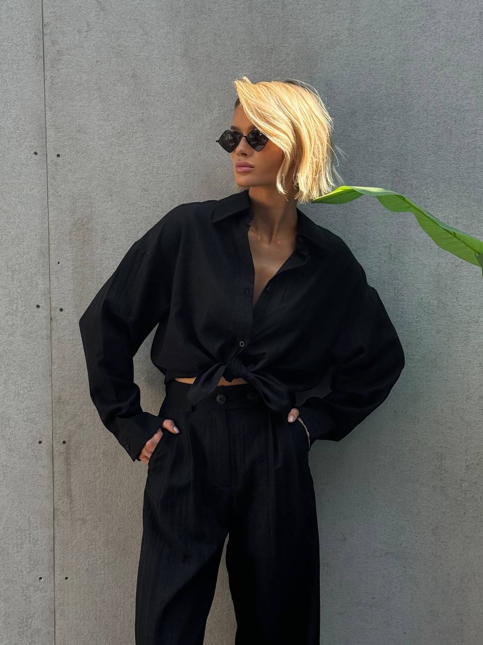 Busy linen shirt - Image 6