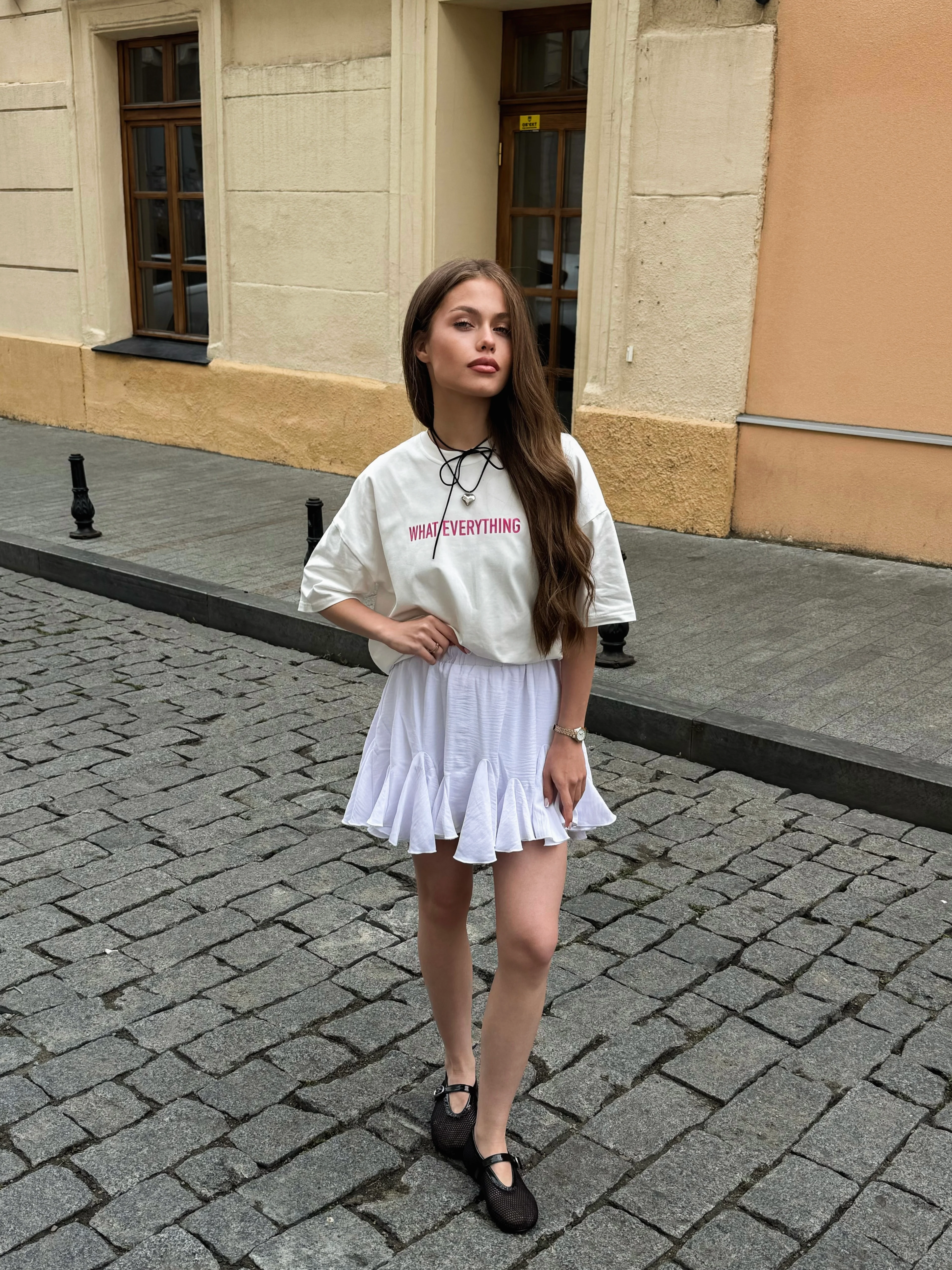 What ever Oversized Printed T-Shirt - Image 3