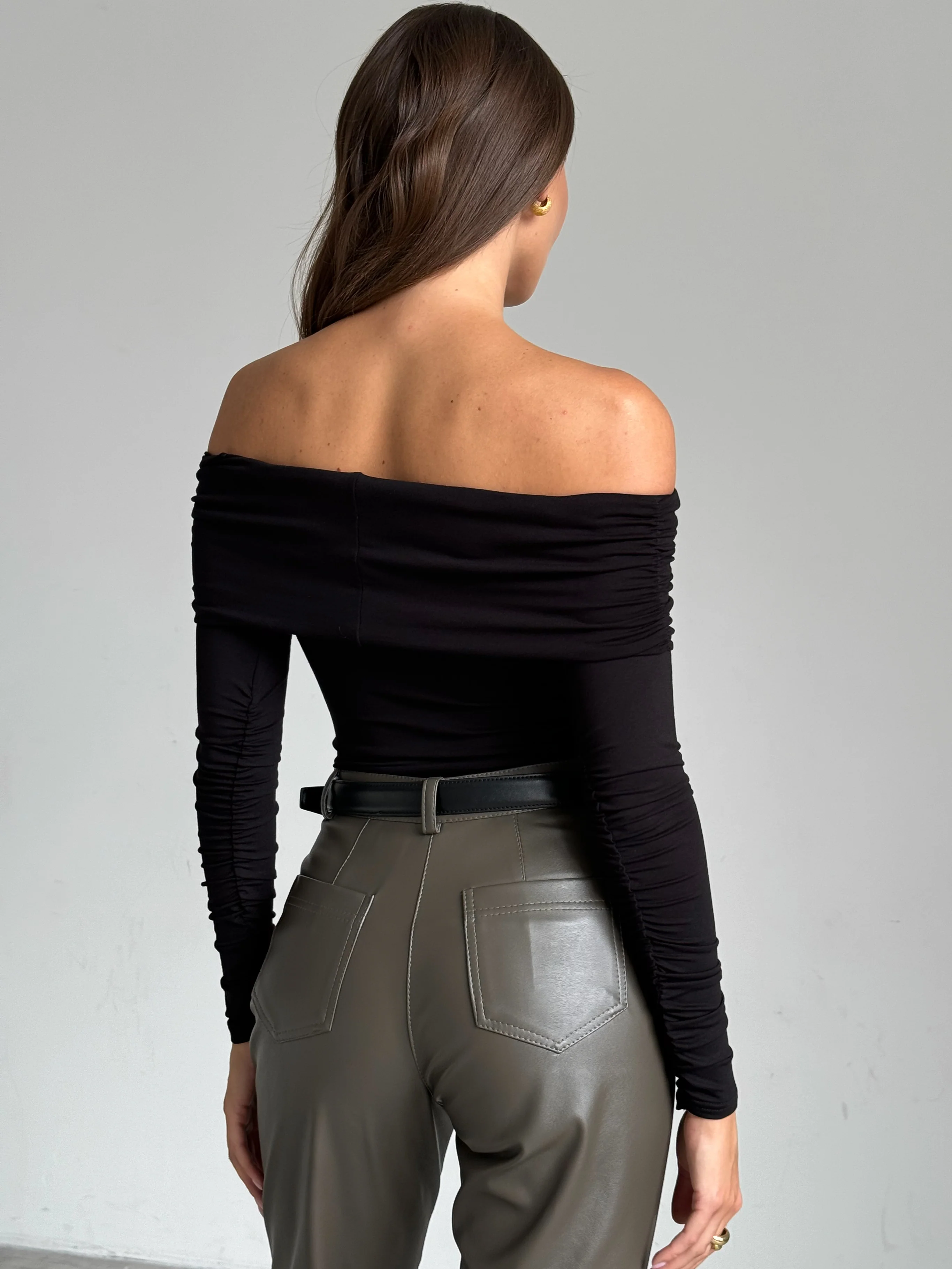 Choco leather pants - Image 11