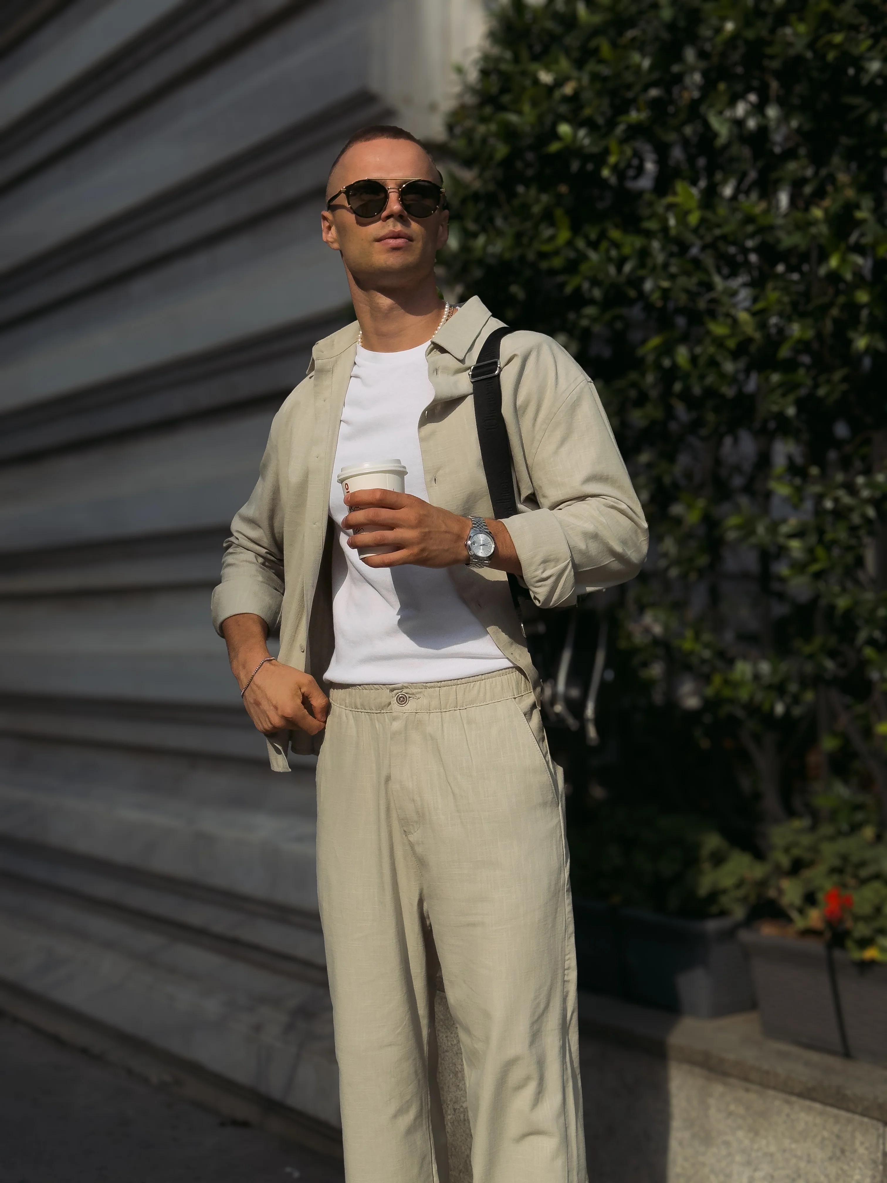 Classic Linen Trousers - Image 3