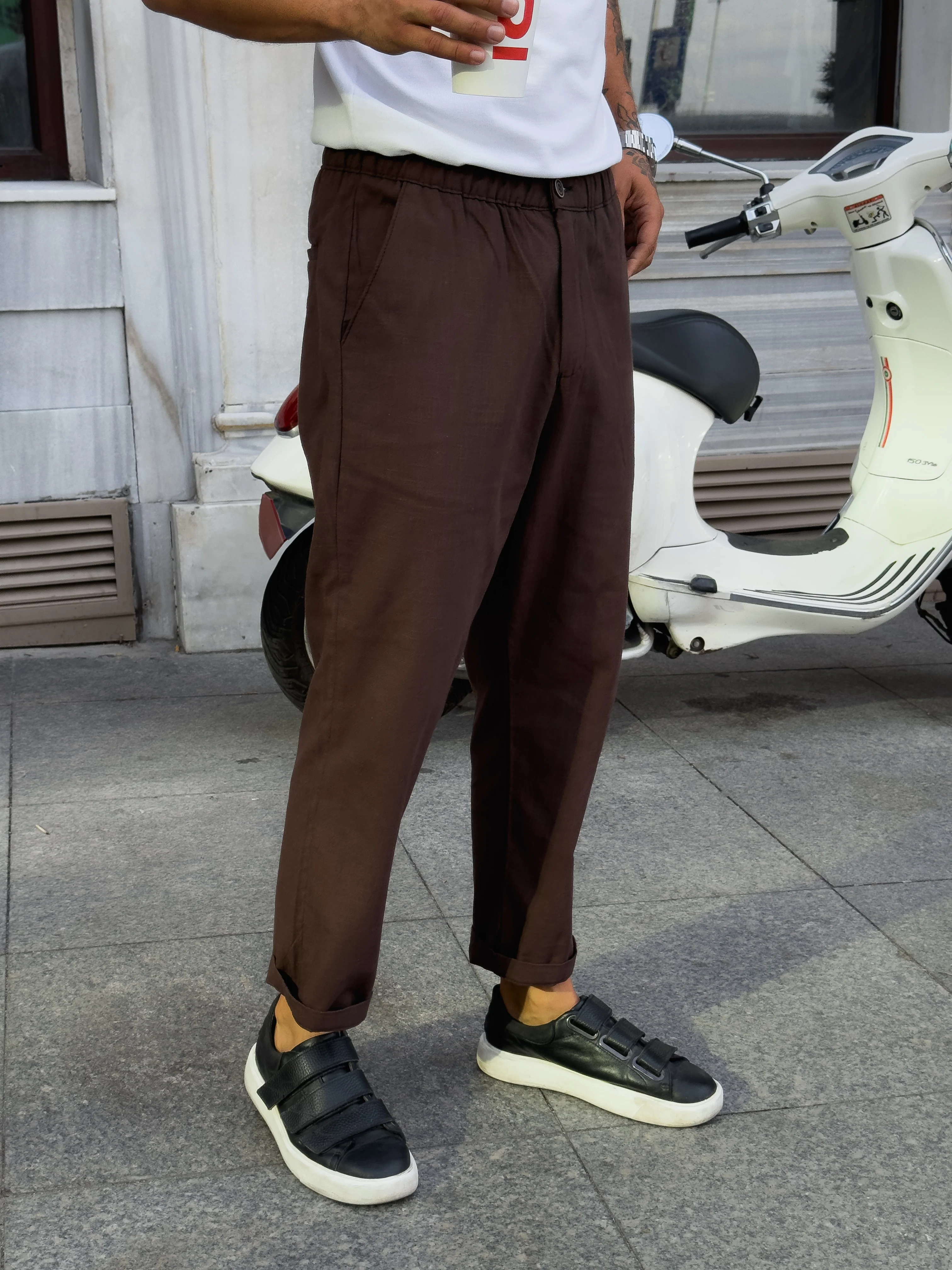 Classic Linen Trousers - Image 4