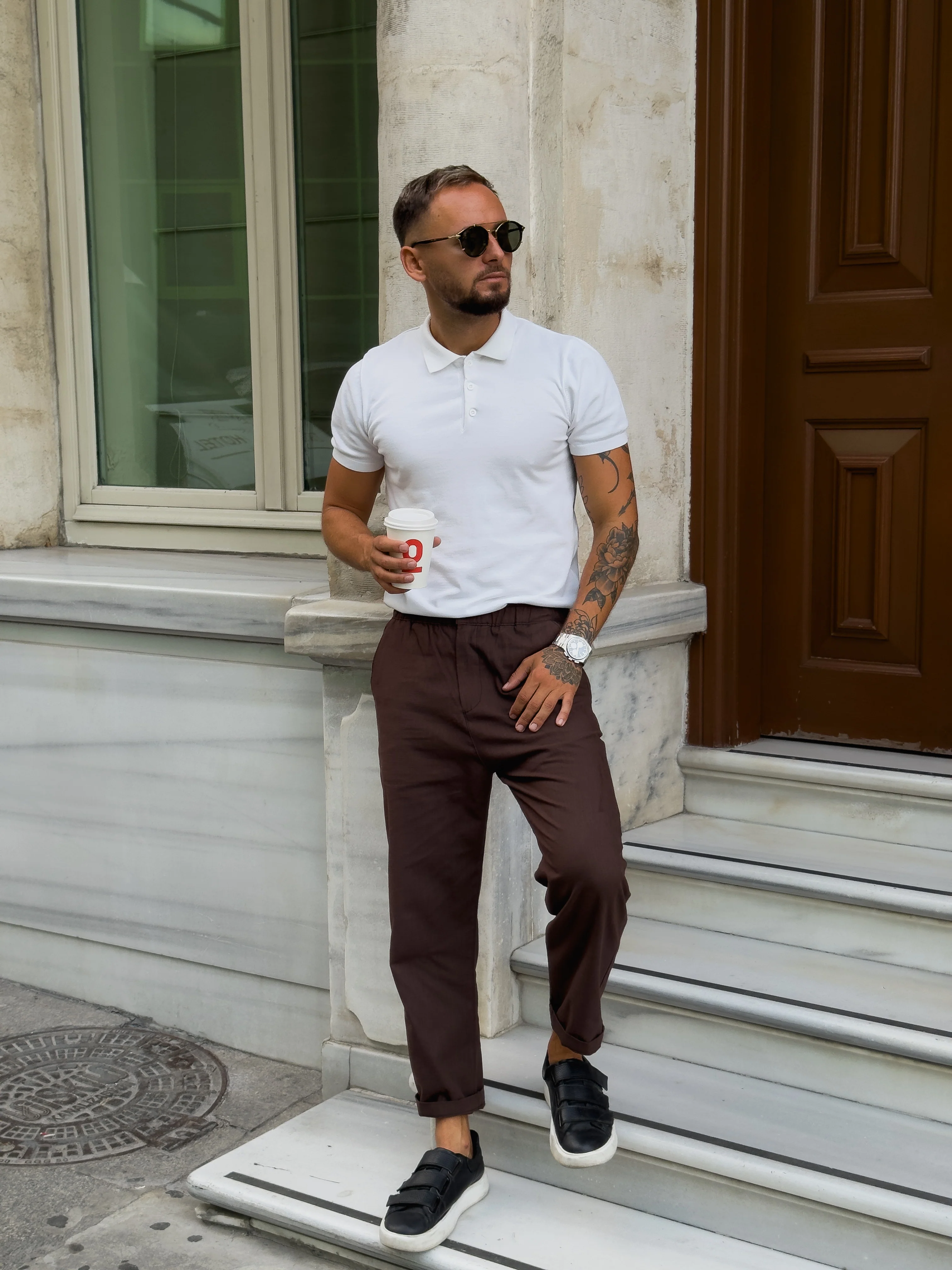 Classic Linen Trousers - Image 6
