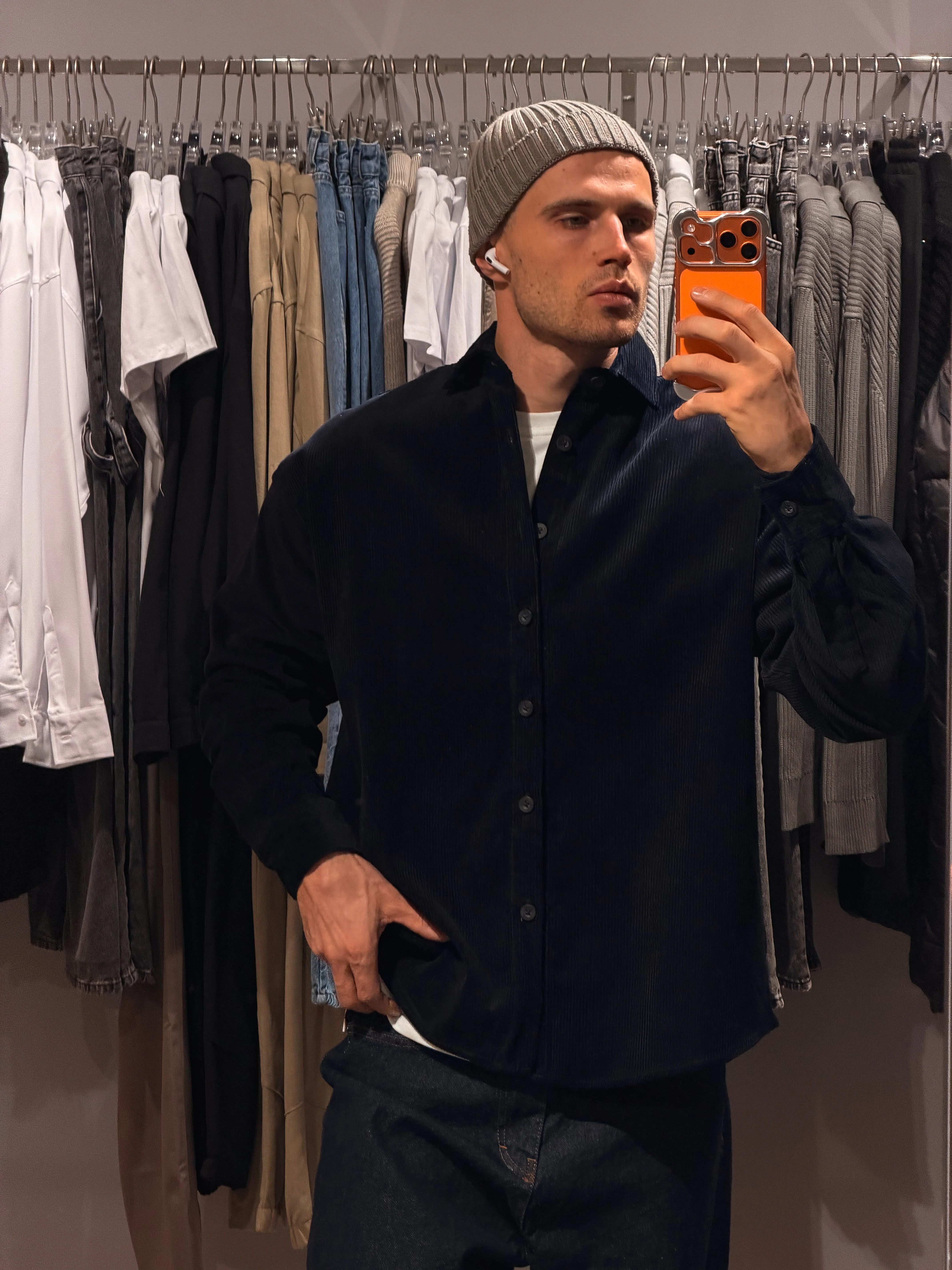 Classic Oversized Corduroy Shirt