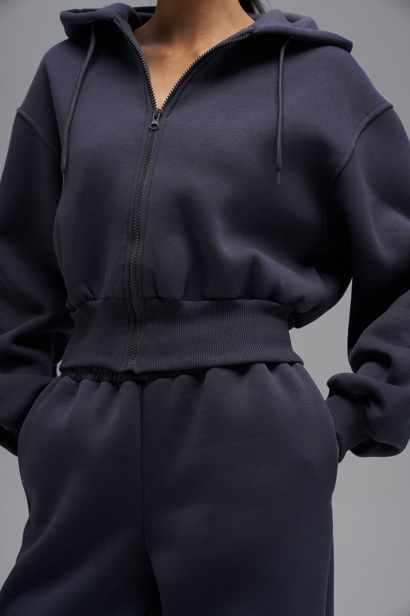 Cropped hoodie Mist - Image 2