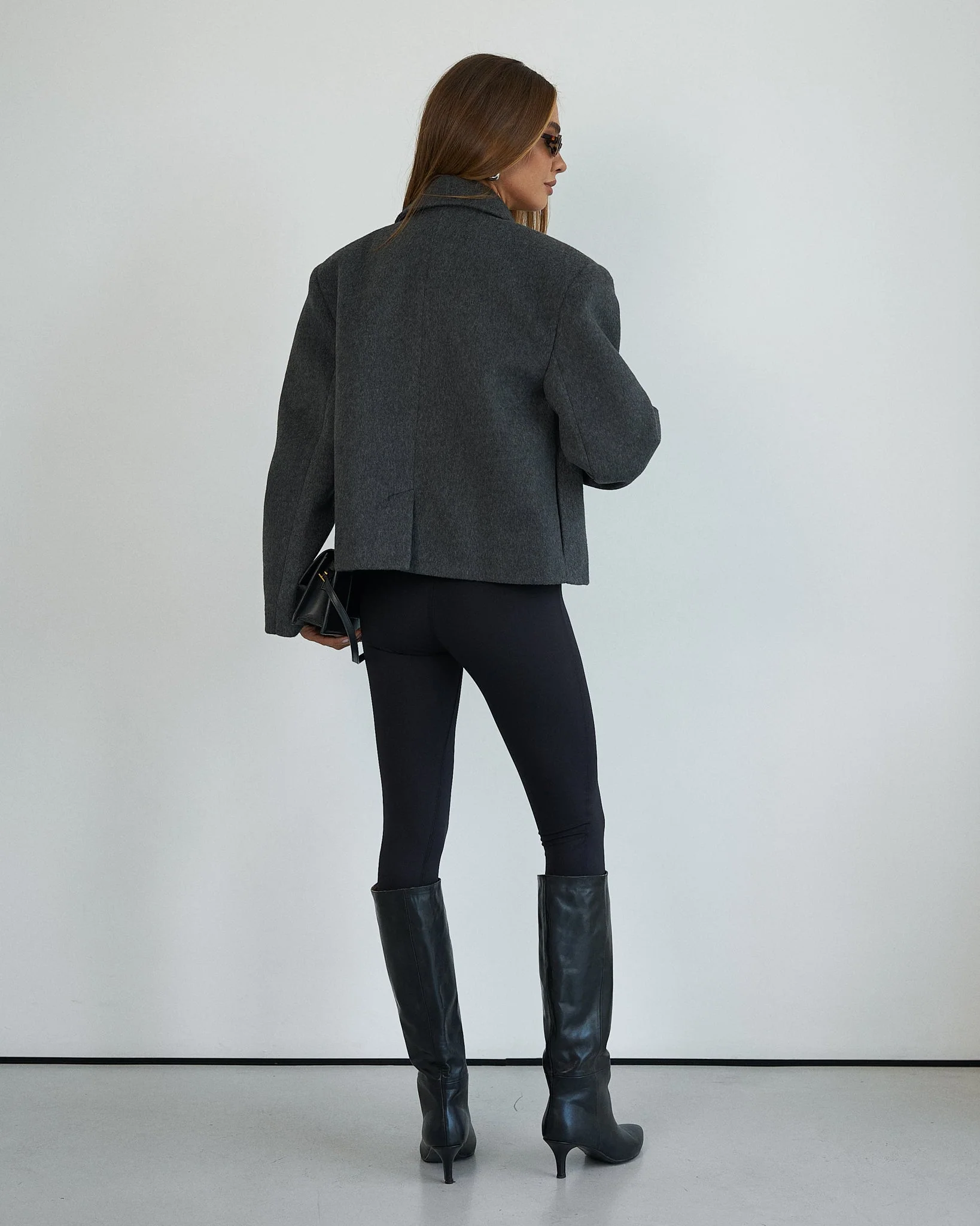 Cropped Pistachio Coat - Image 5