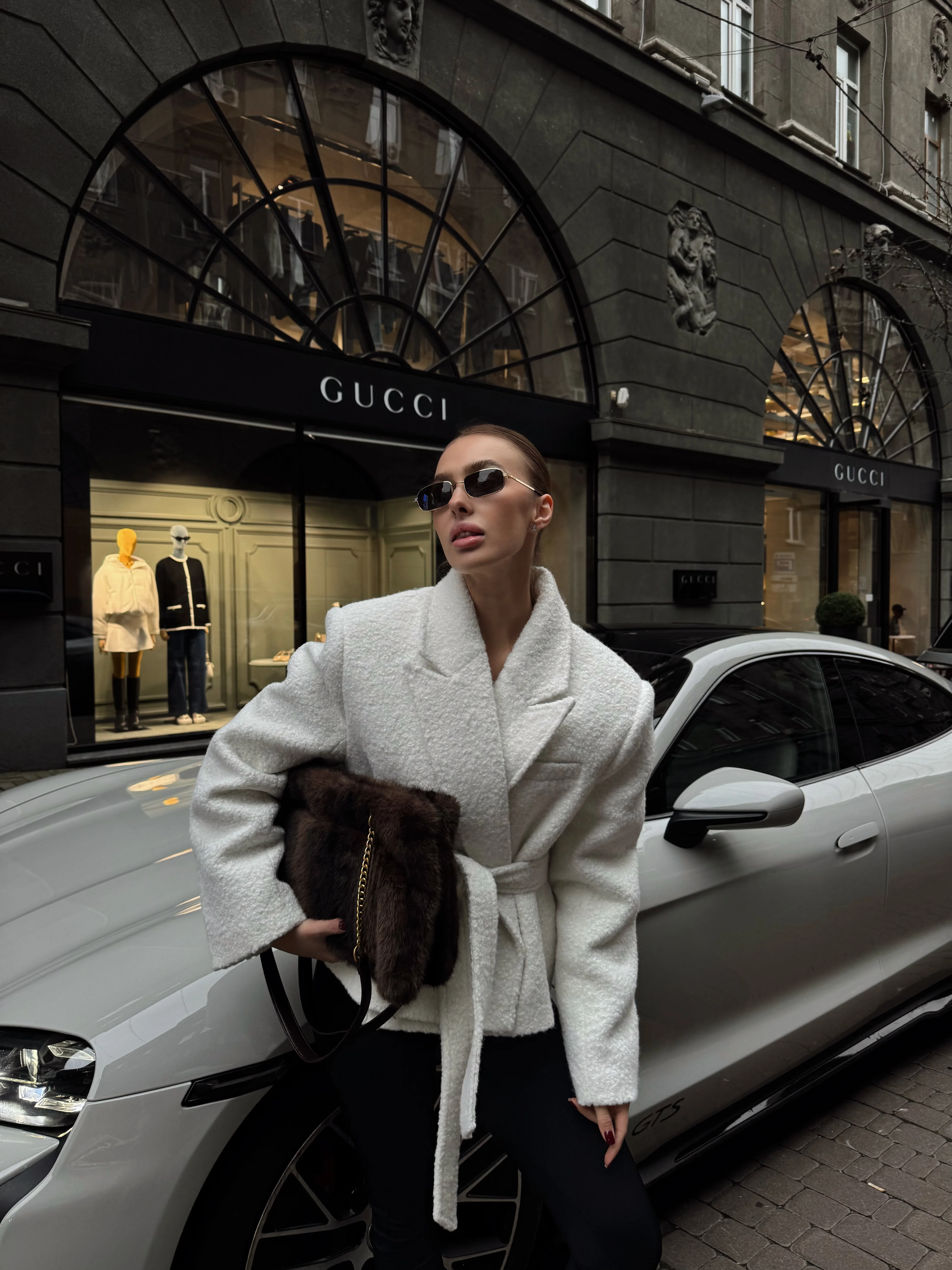 Cropped Pistachio Coat - Image 6