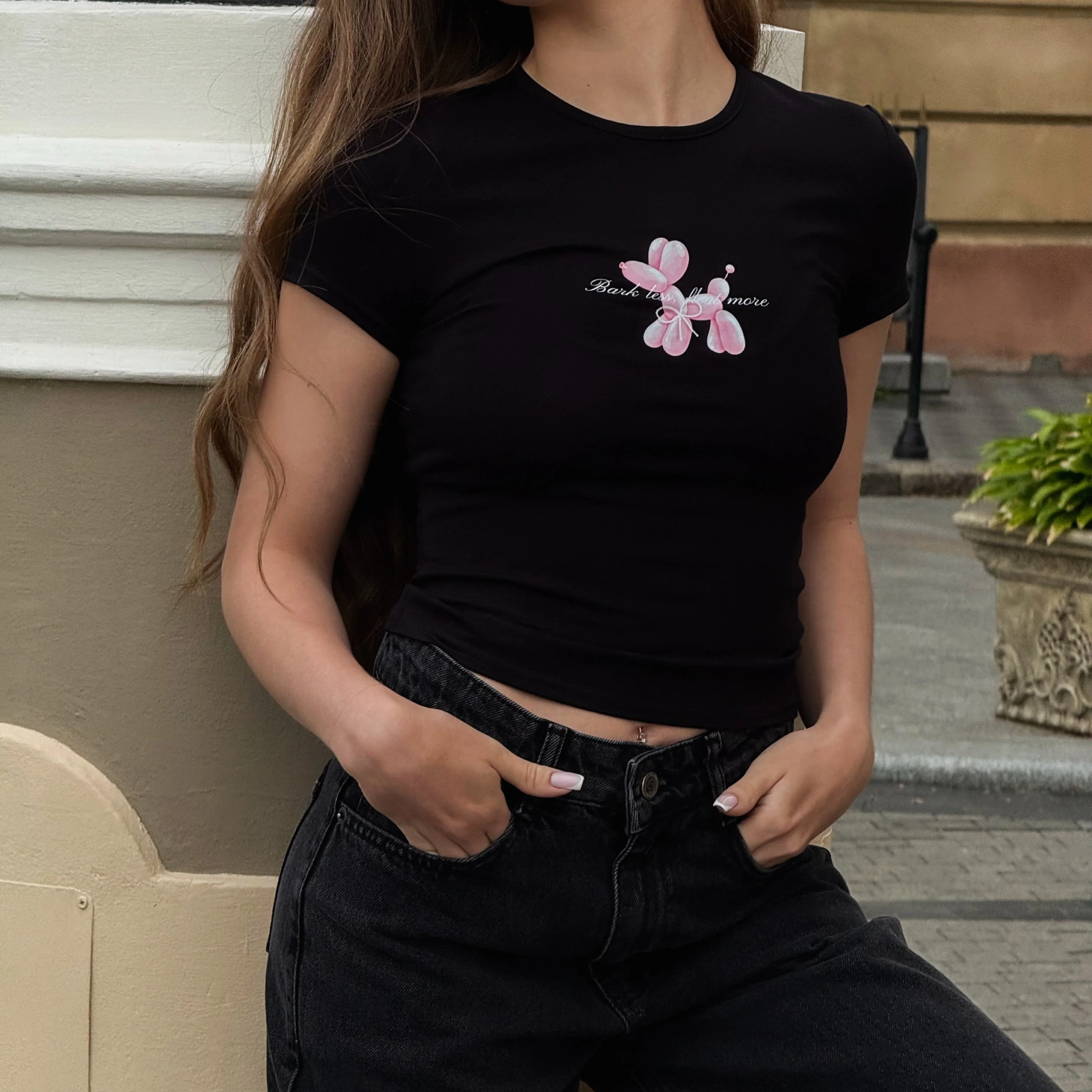 Dog Print T-Shirt