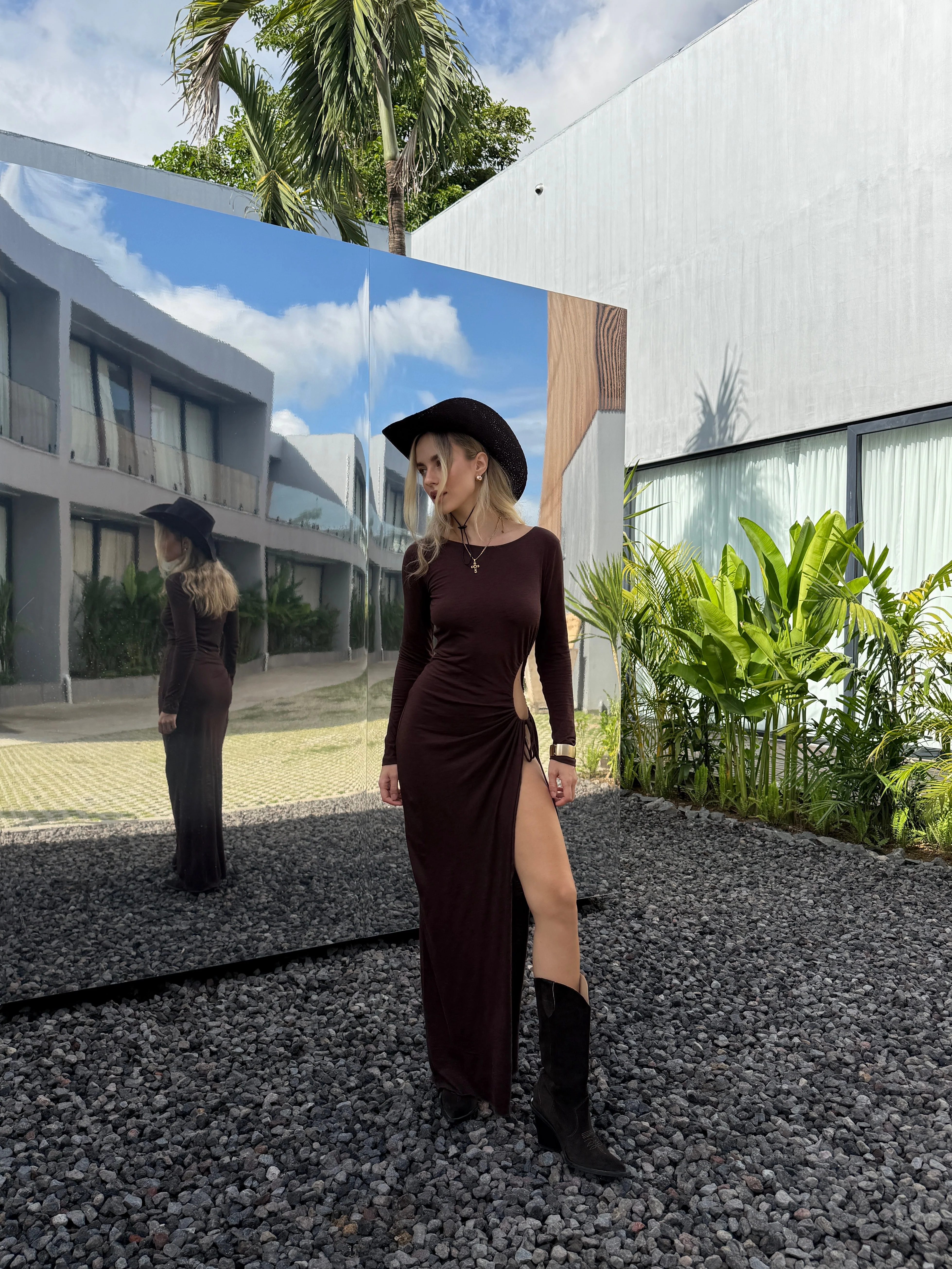 Dress with Cutout Jacqueline - Image 3