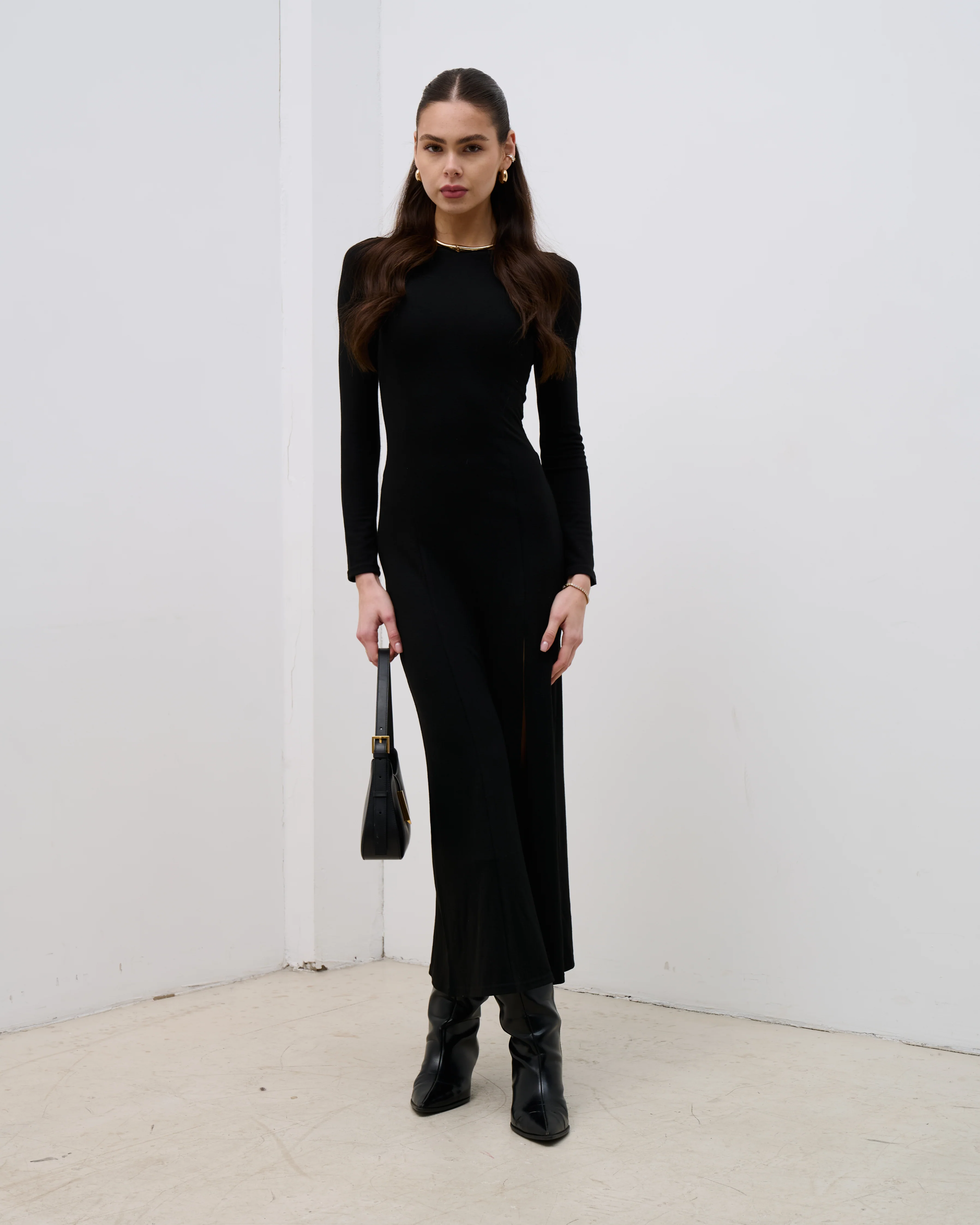 Eileen Dress with Slit - Image 3