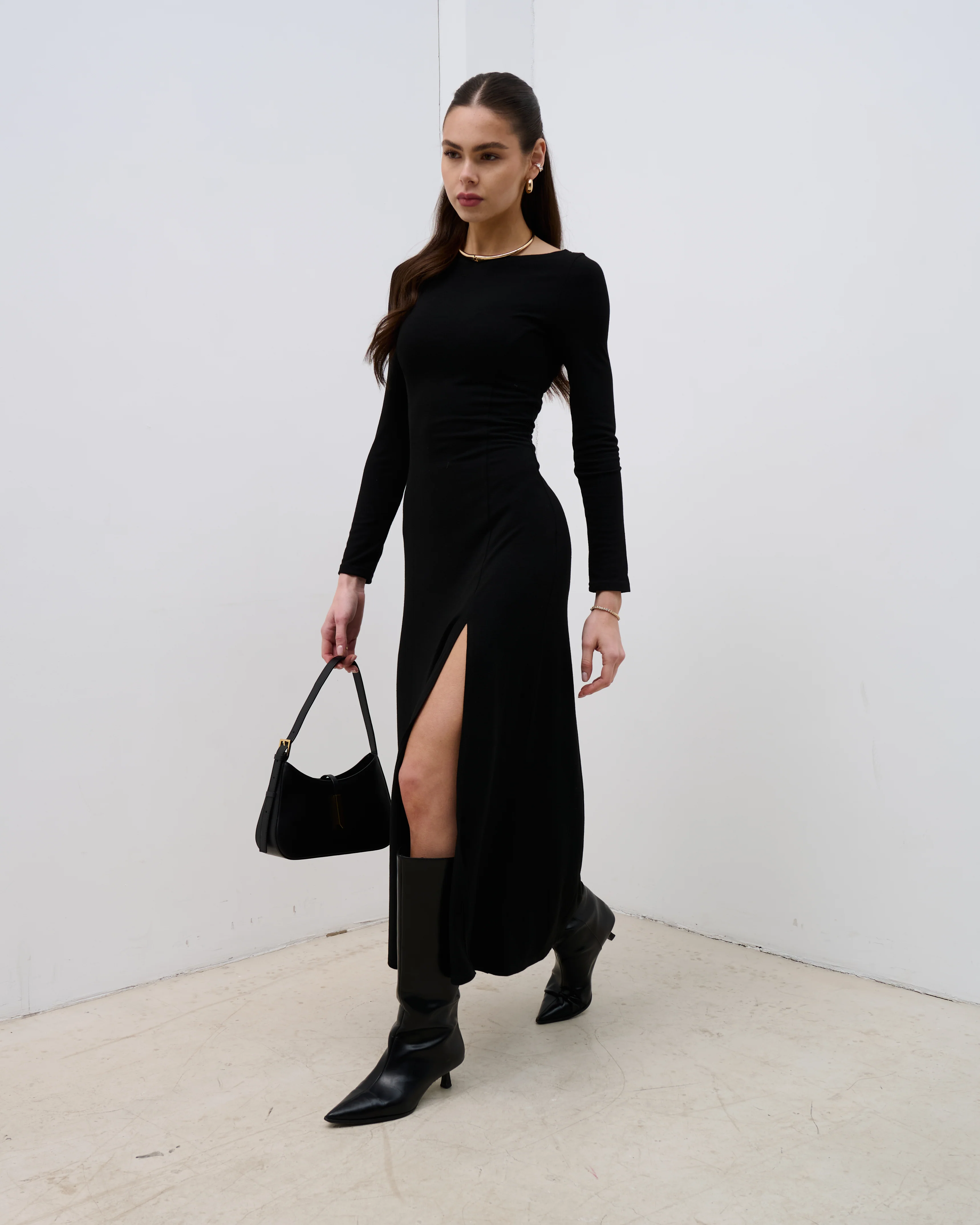 Eileen Dress with Slit - Image 4