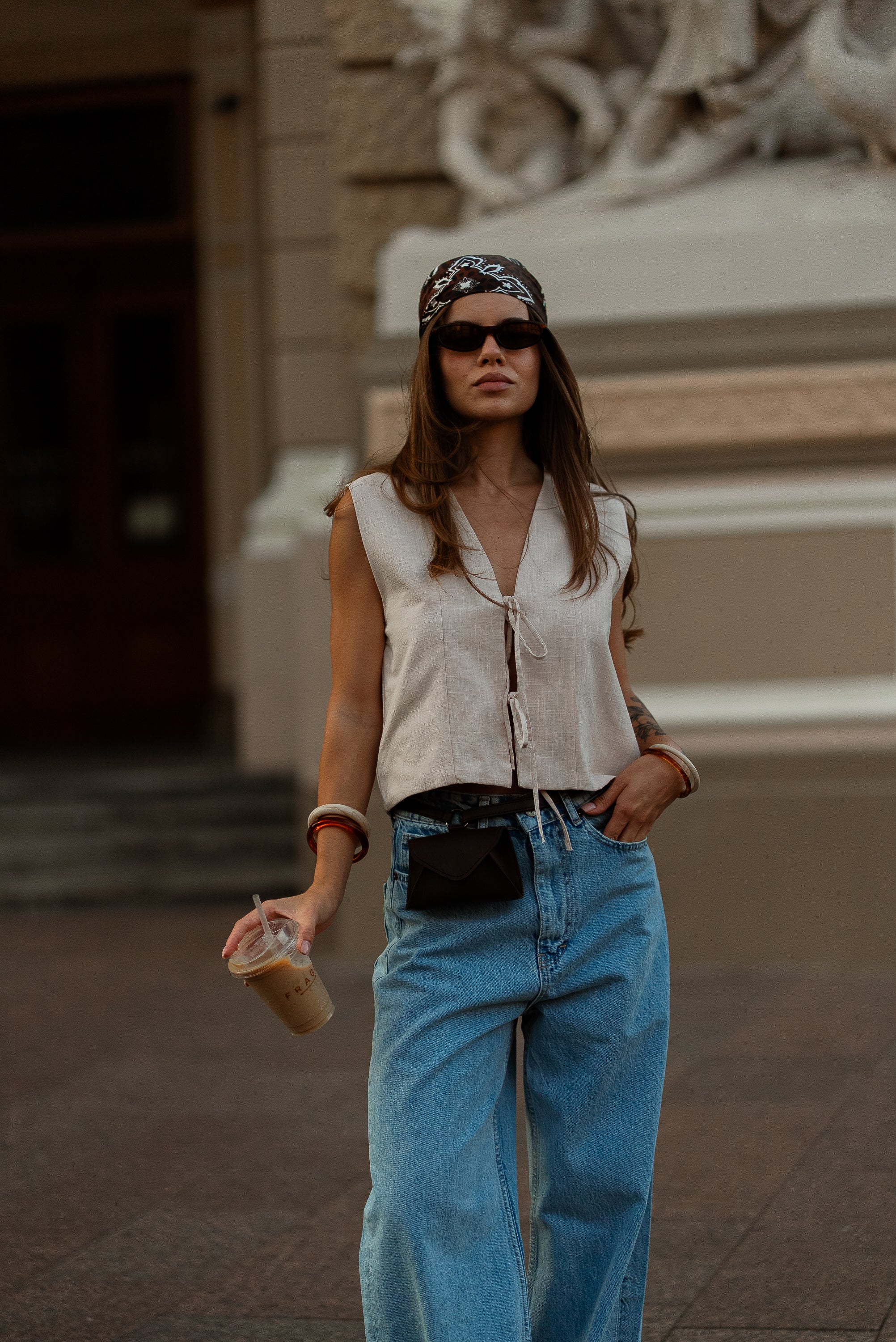 Emma Tie-Up Vest - Image 11