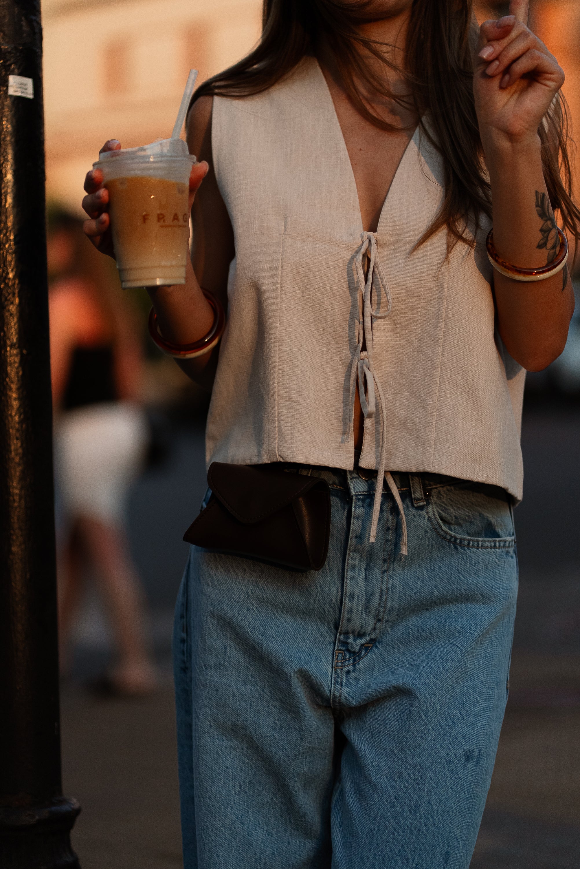 Emma Tie-Up Vest - Image 5