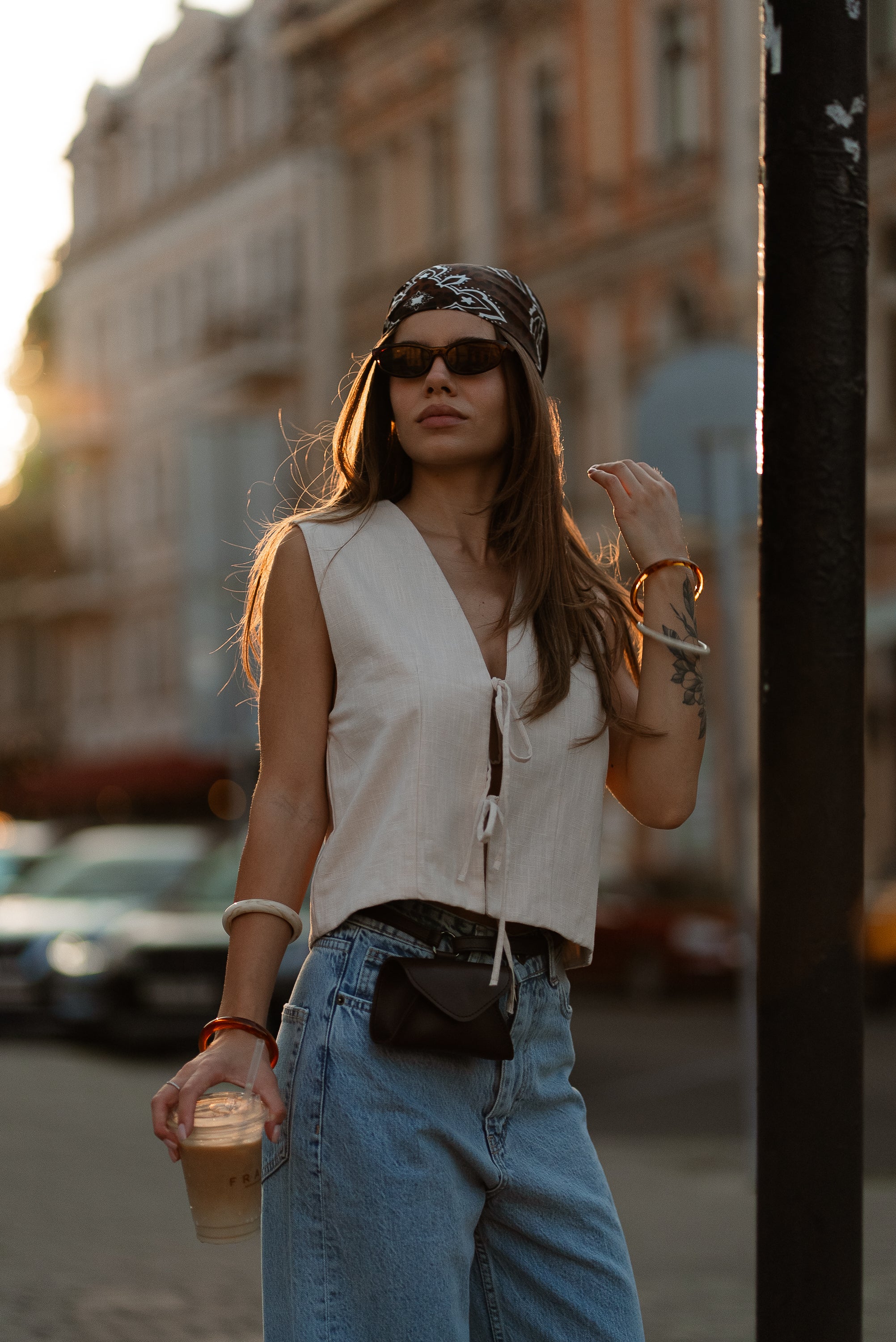 Emma Tie-Up Vest - Image 7