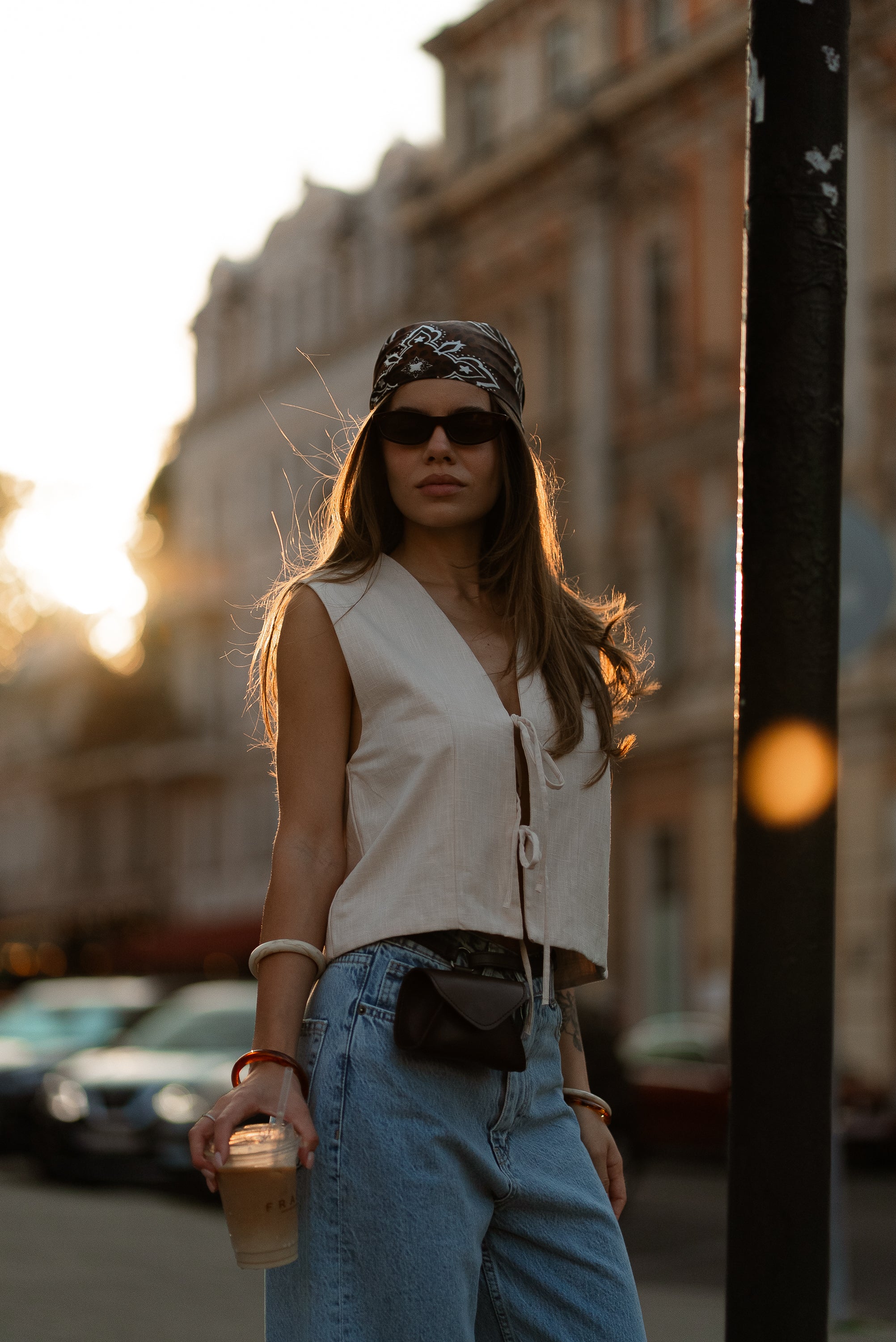 Emma Tie-Up Vest - Image 8
