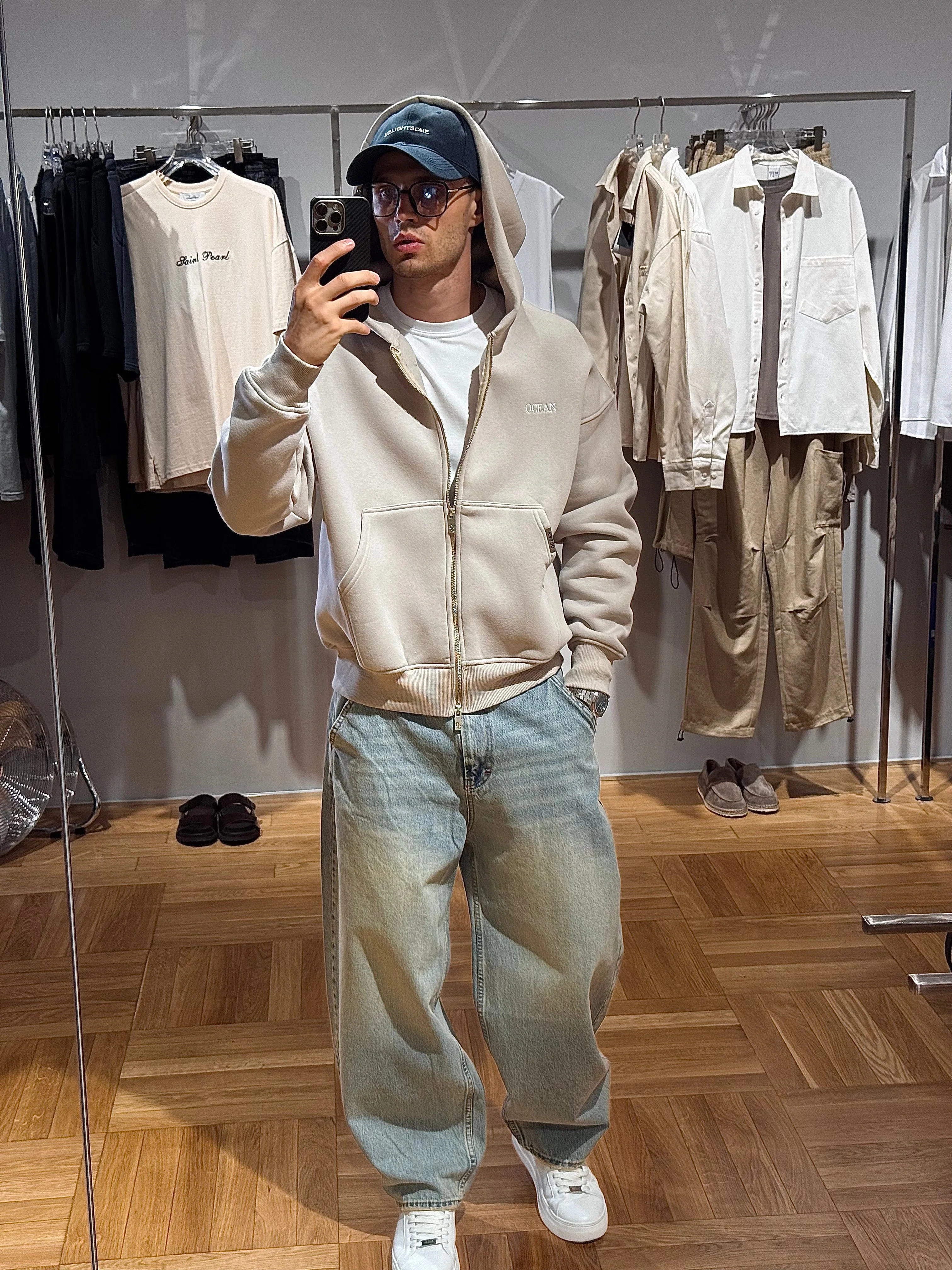Fleece Zip-Up Hoodie - Image 3