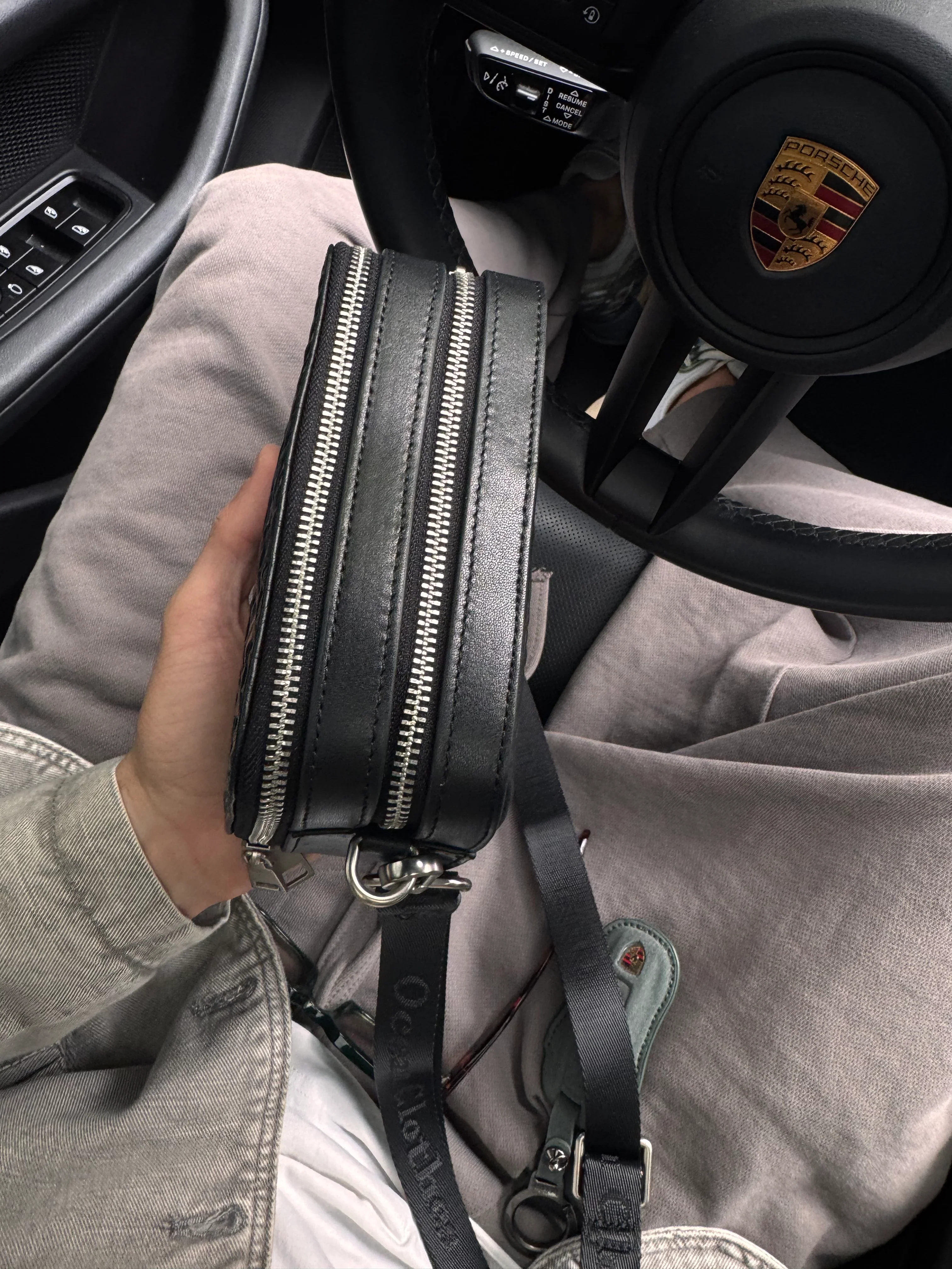 Leather Bag with Logo - Image 4