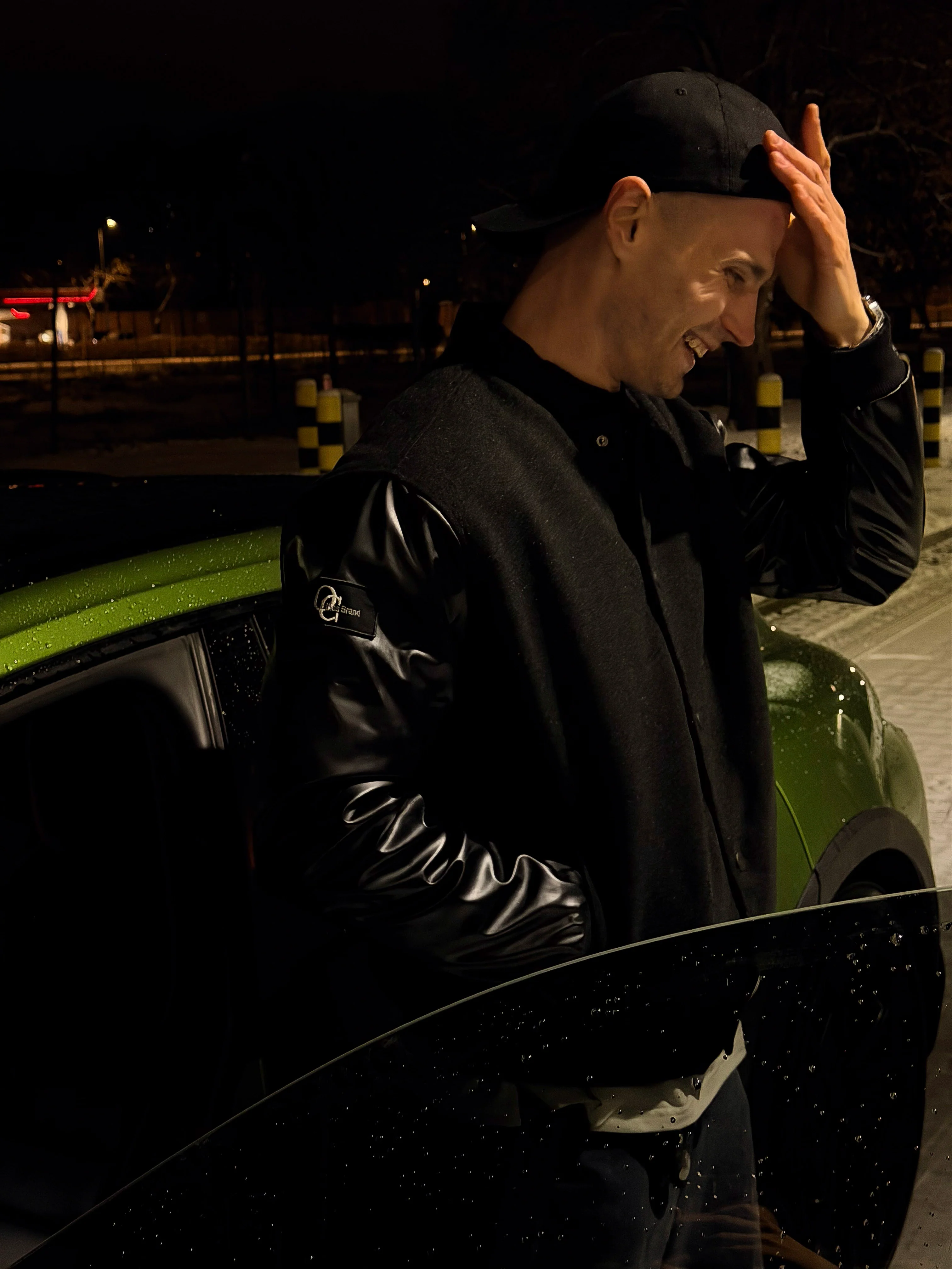 Leather bomber - Image 3