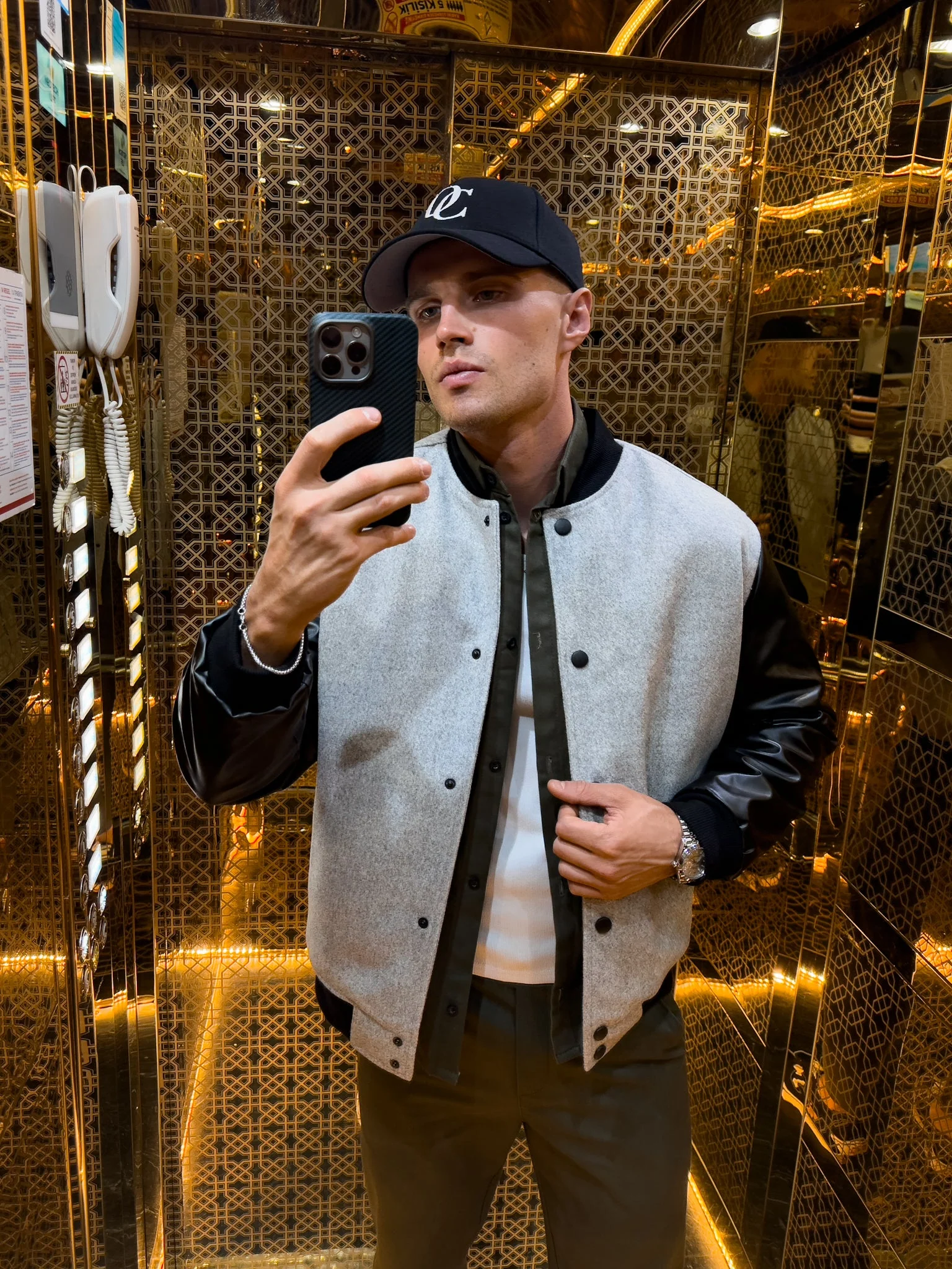 Leather bomber - Image 6