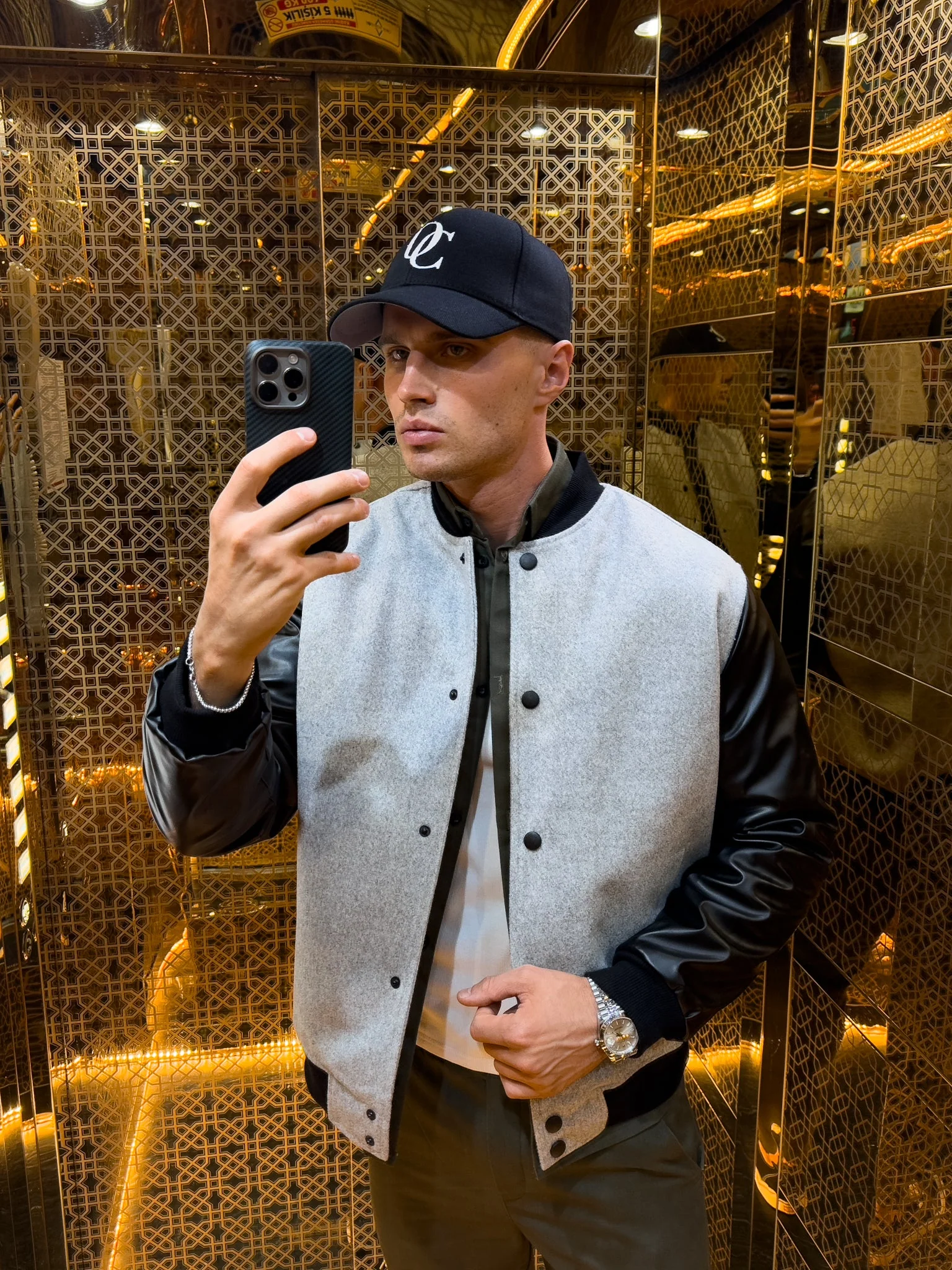Leather bomber - Image 7