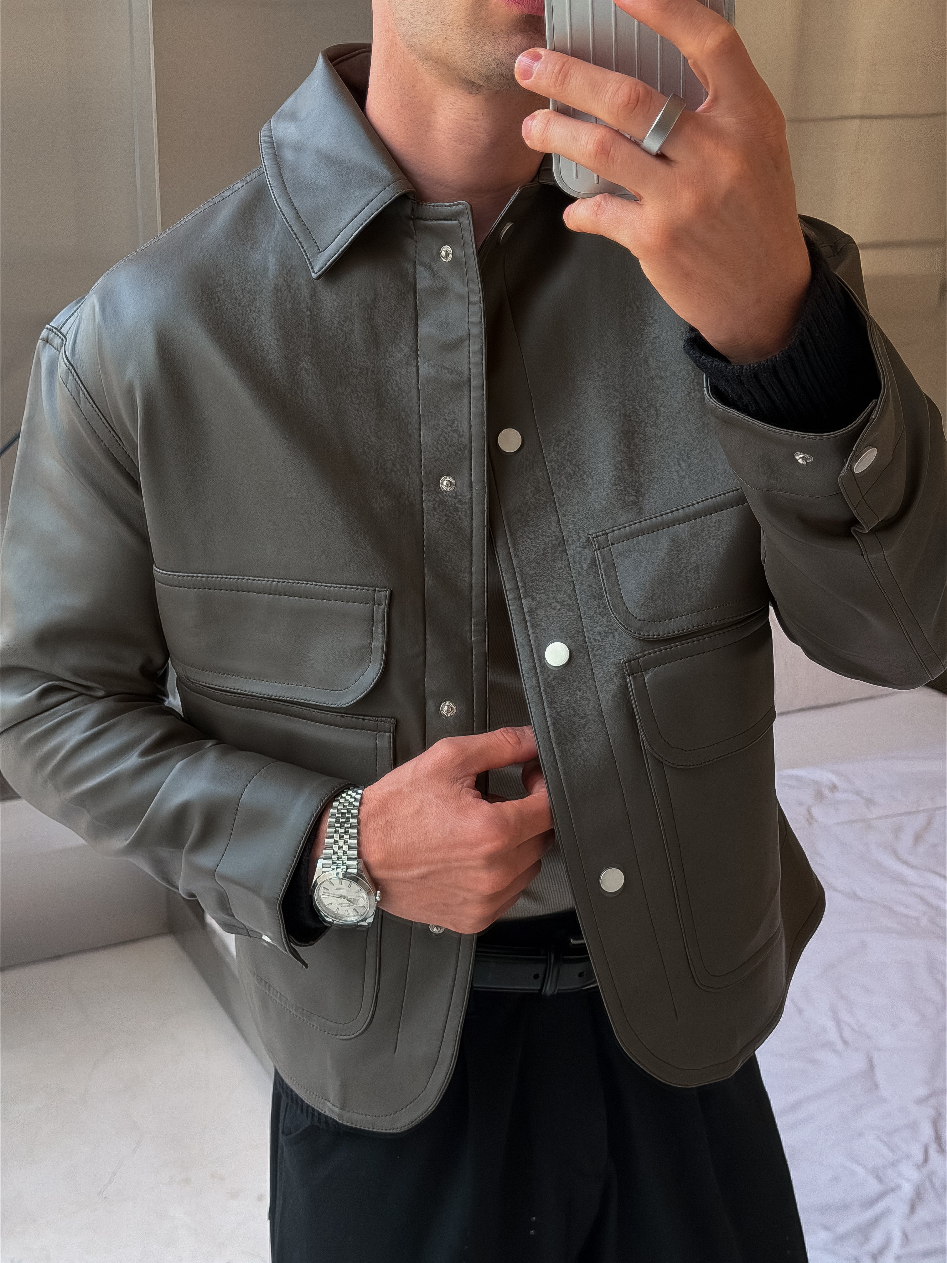 Leather jacket Dzym - Image 17