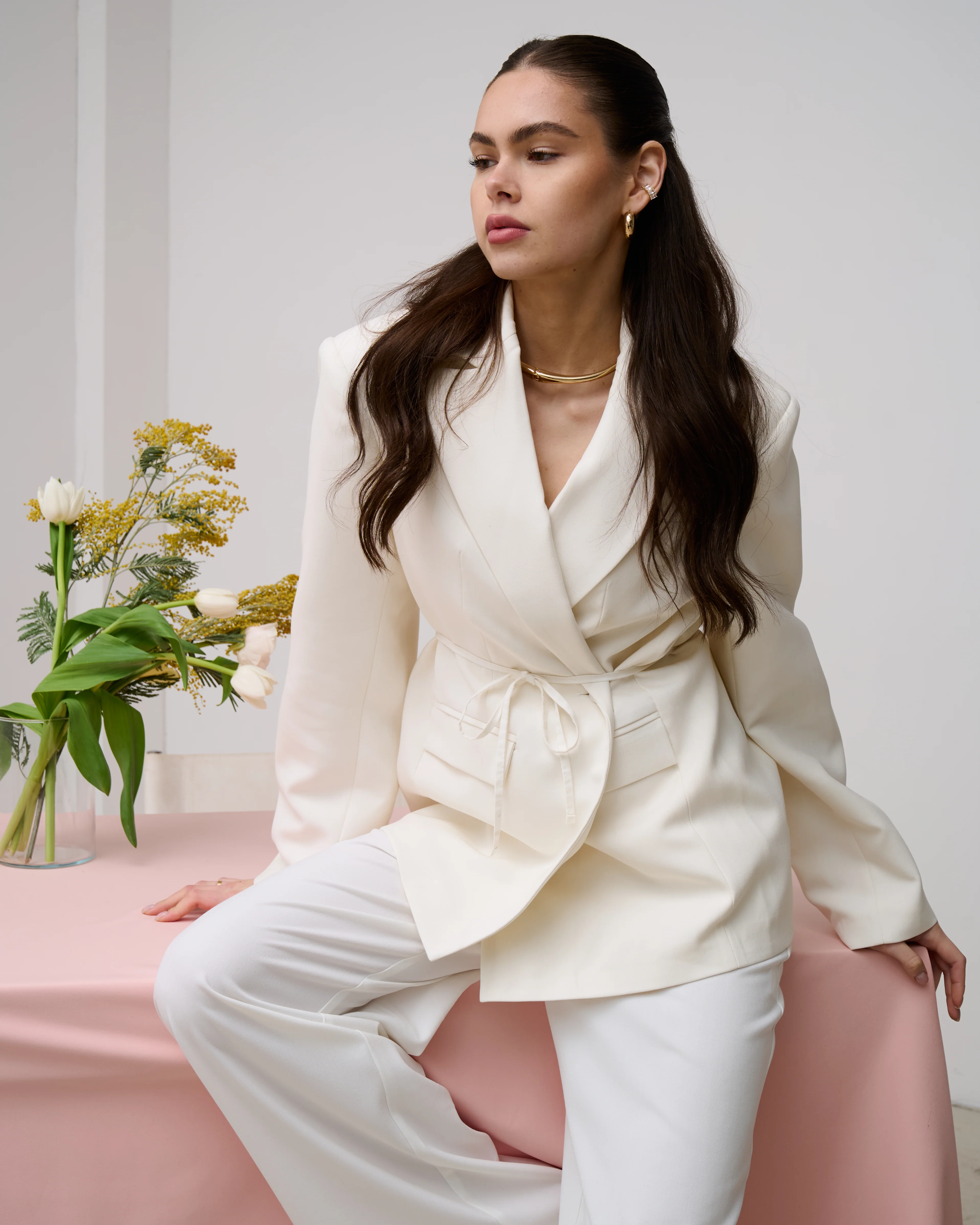 Lily belted blazer - Image 9