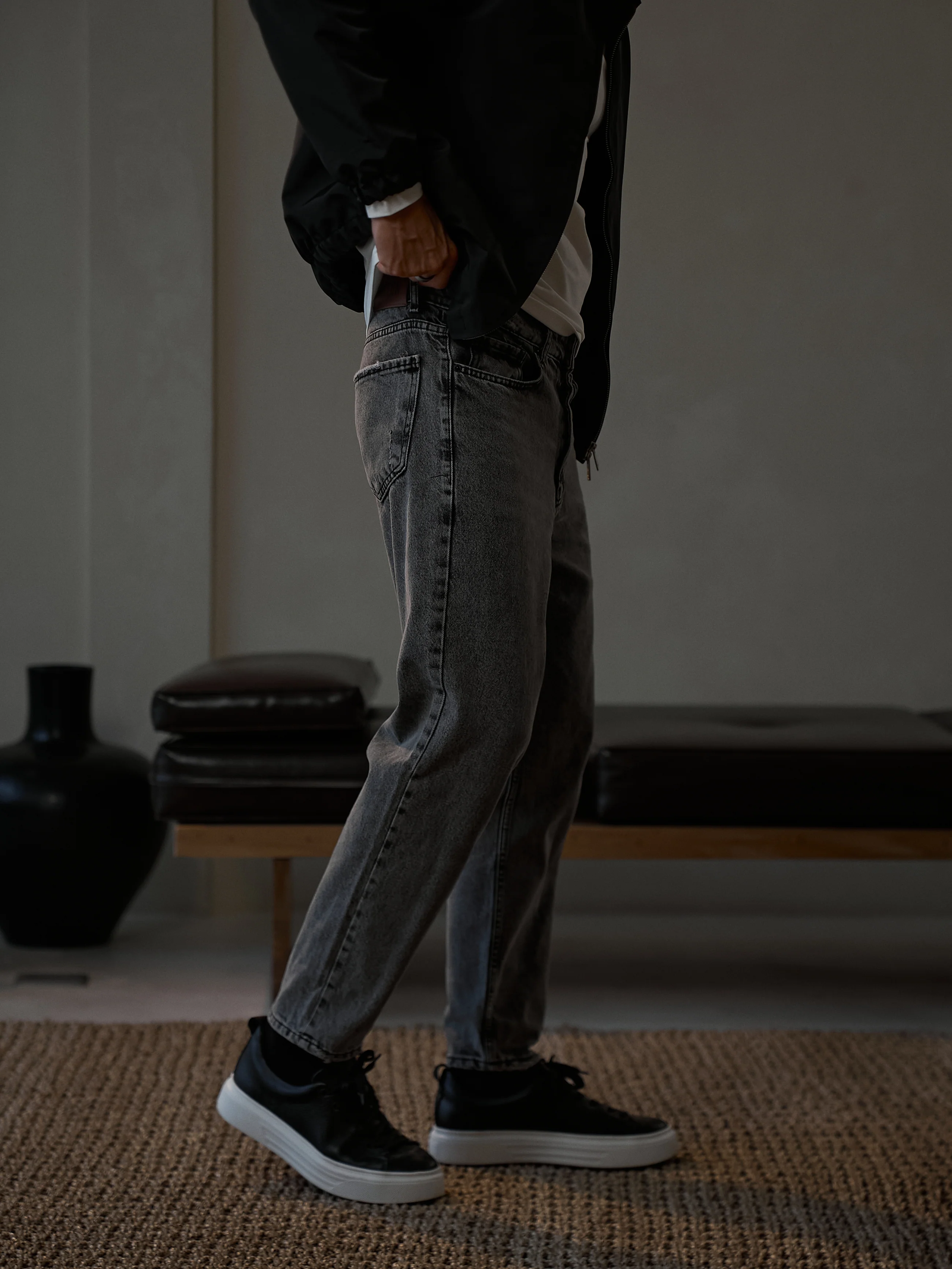 Faded Mom Jeans - Image 3