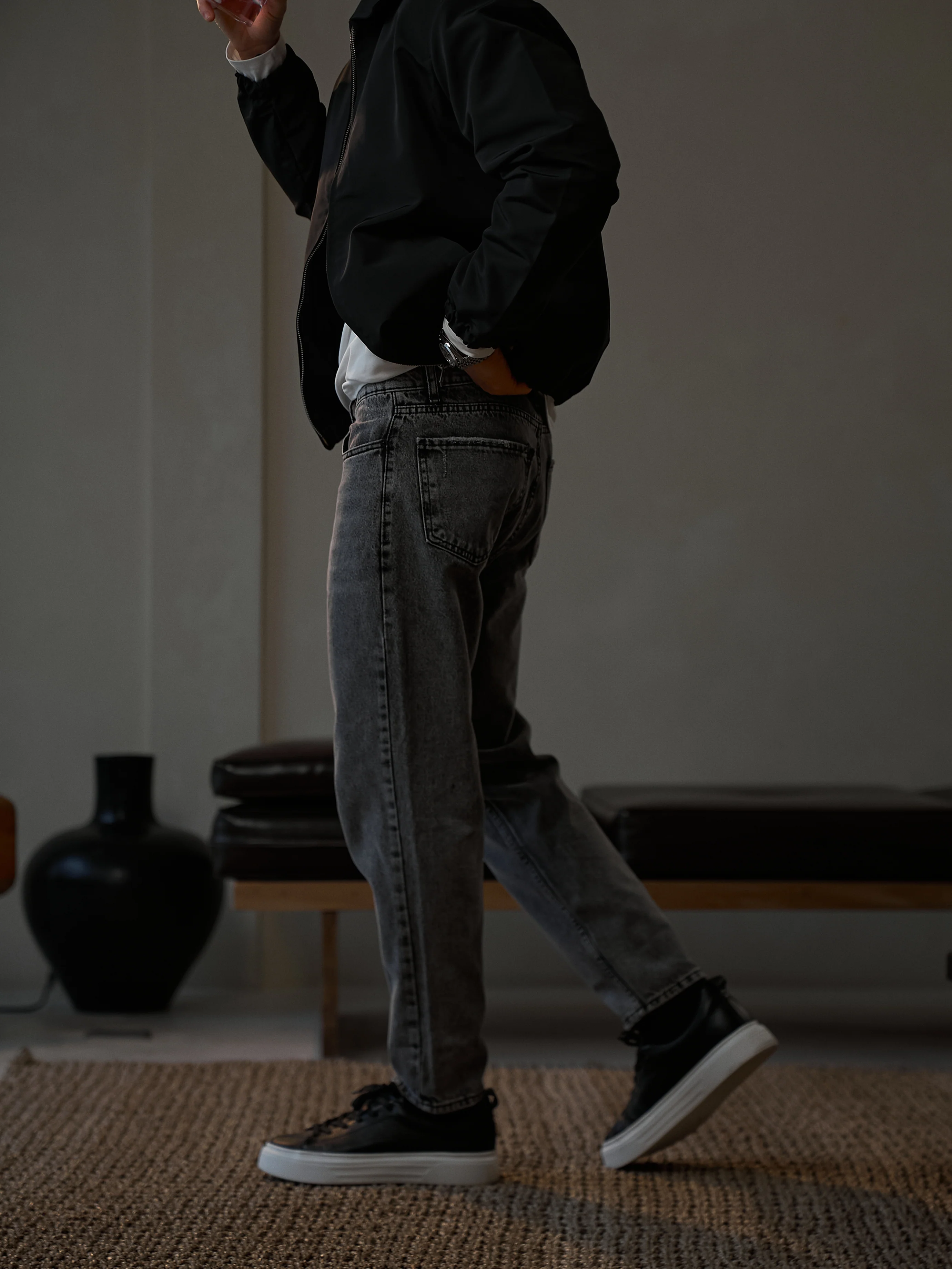 Faded Mom Jeans - Image 4