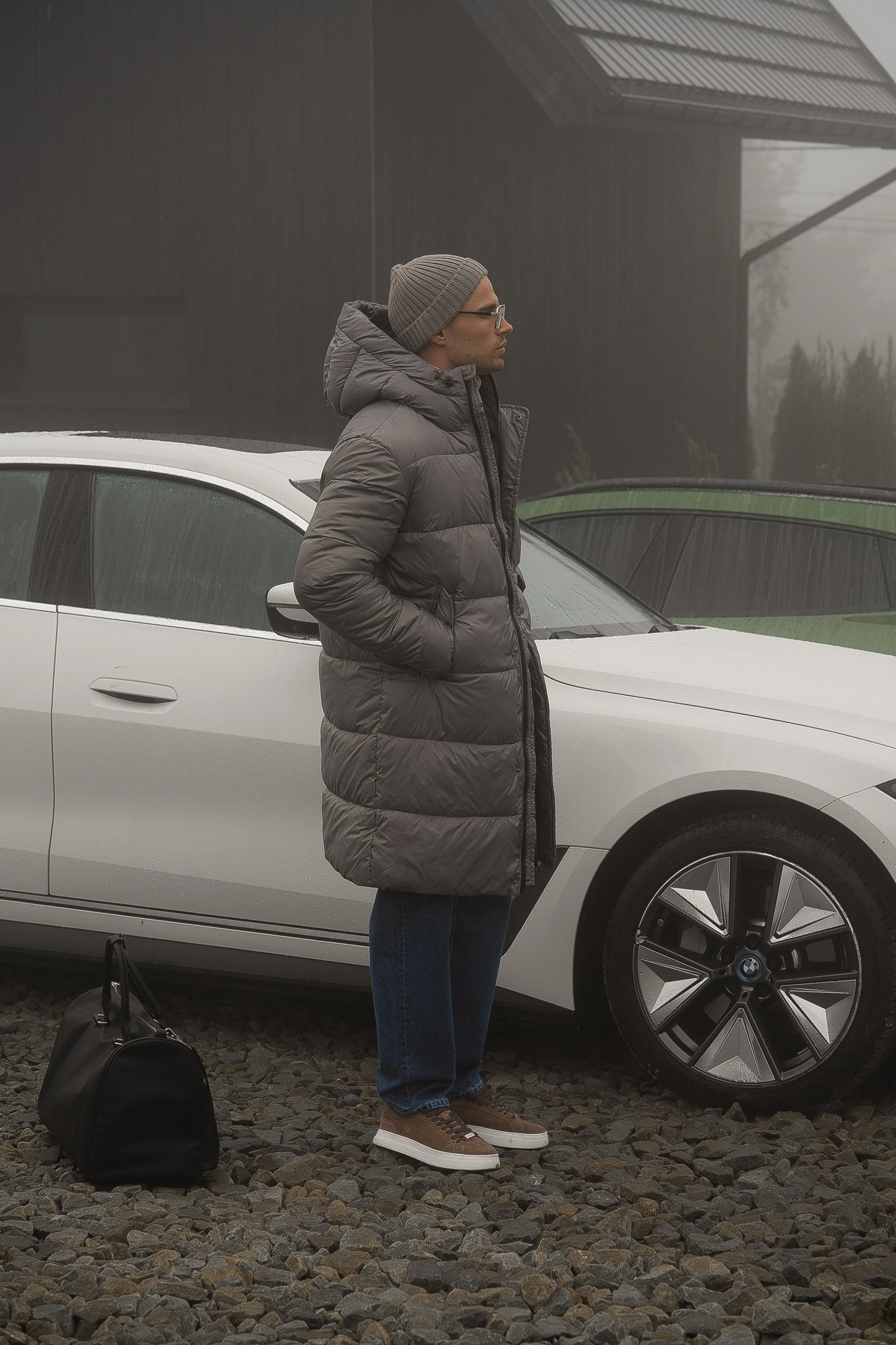 Long puffer jacket - Image 9