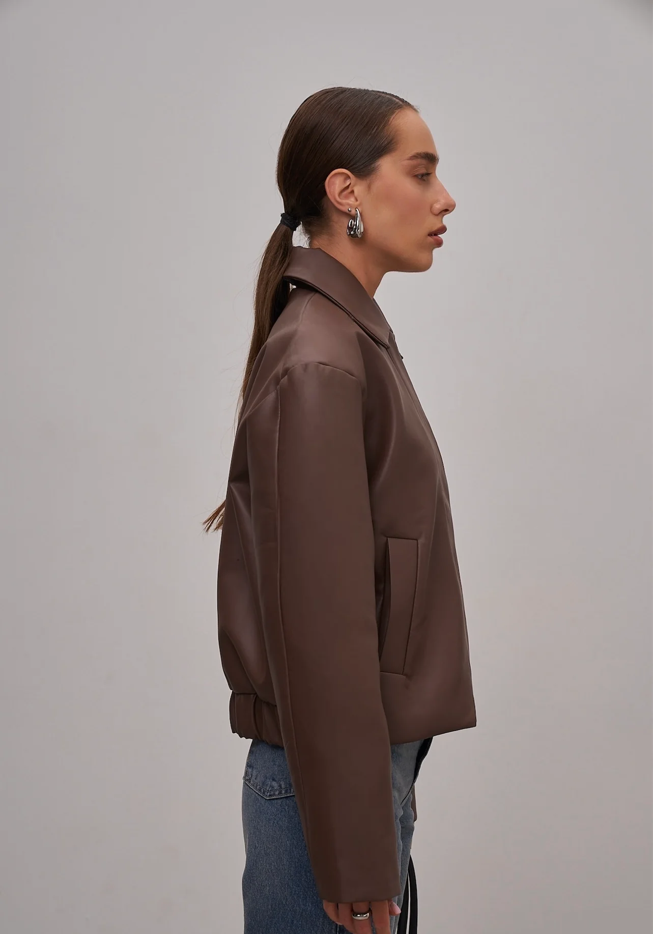 Louisa Leather Jacket - Image 6