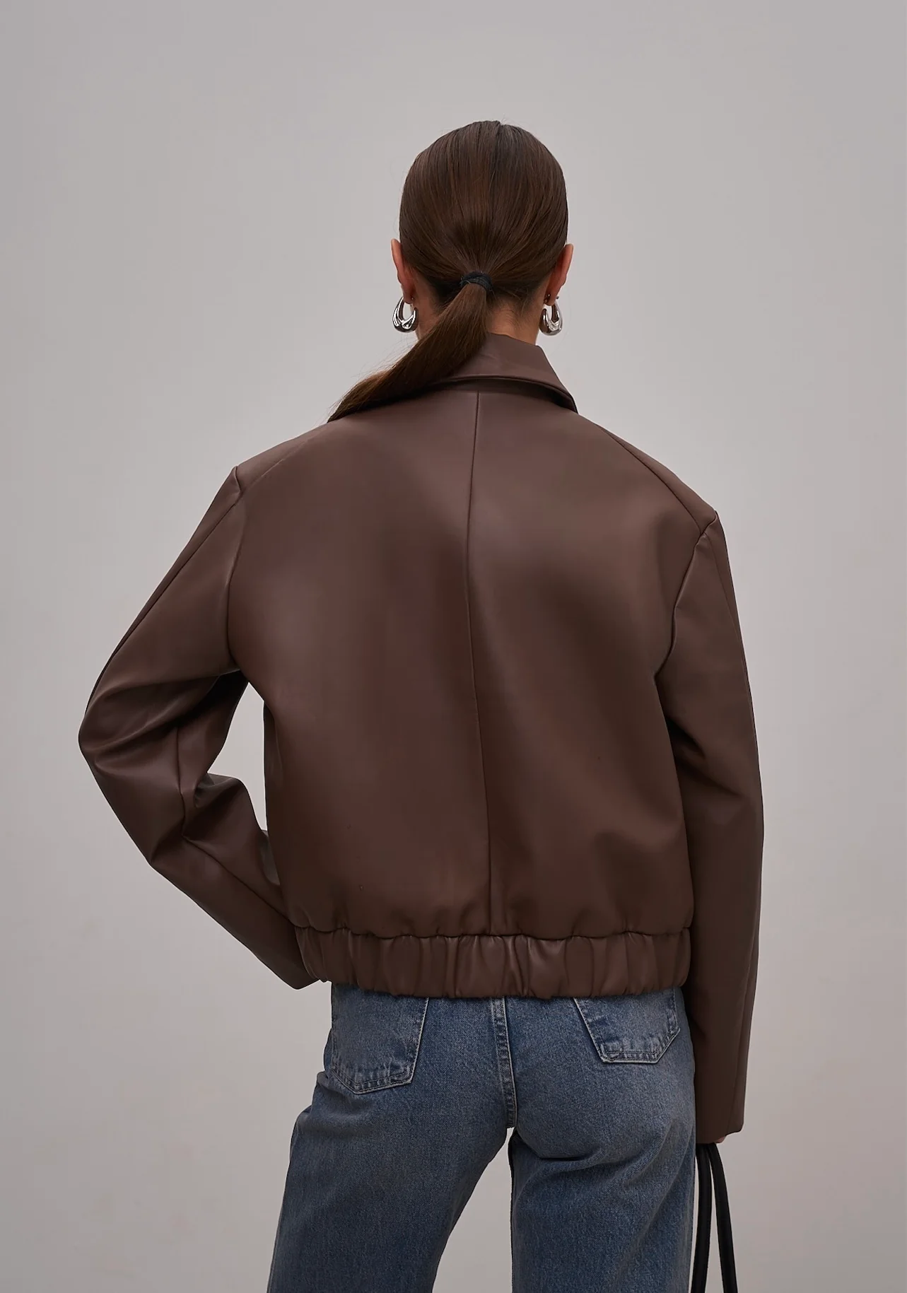 Louisa Leather Jacket - Image 8