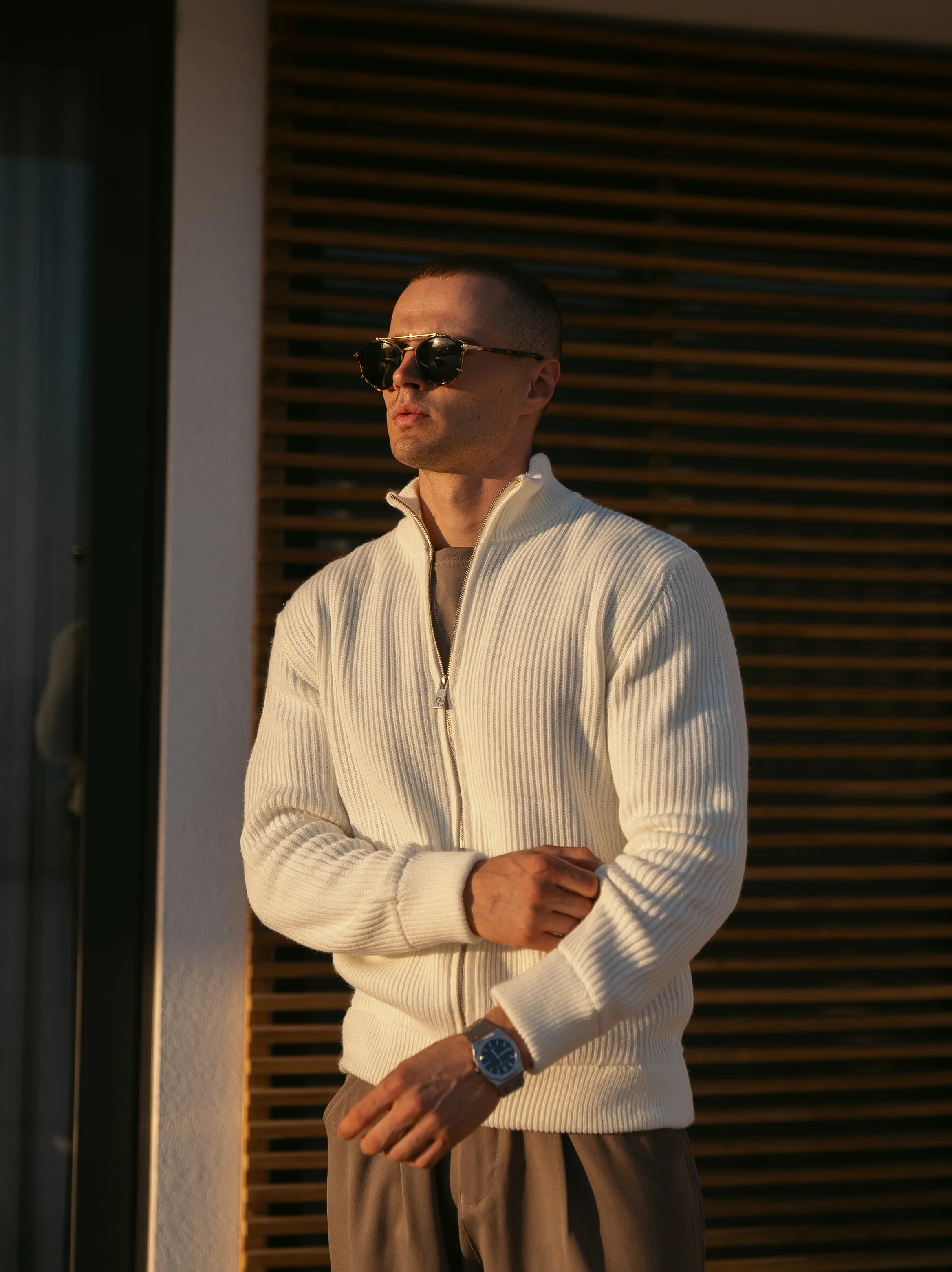 Madison Long Zip Jumper - Image 2