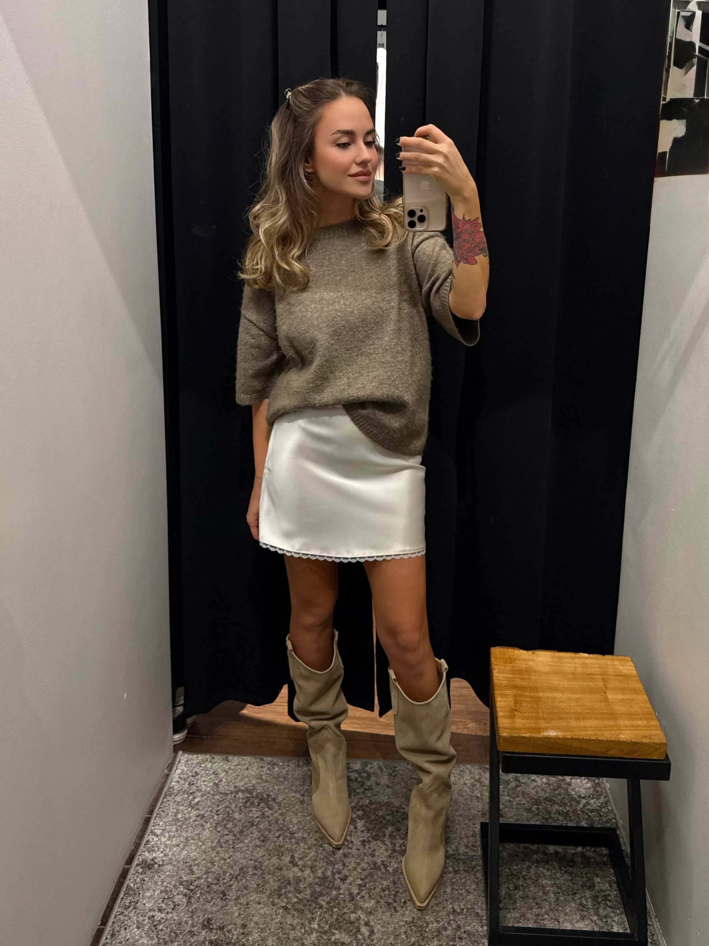 Marley Silk Skirt