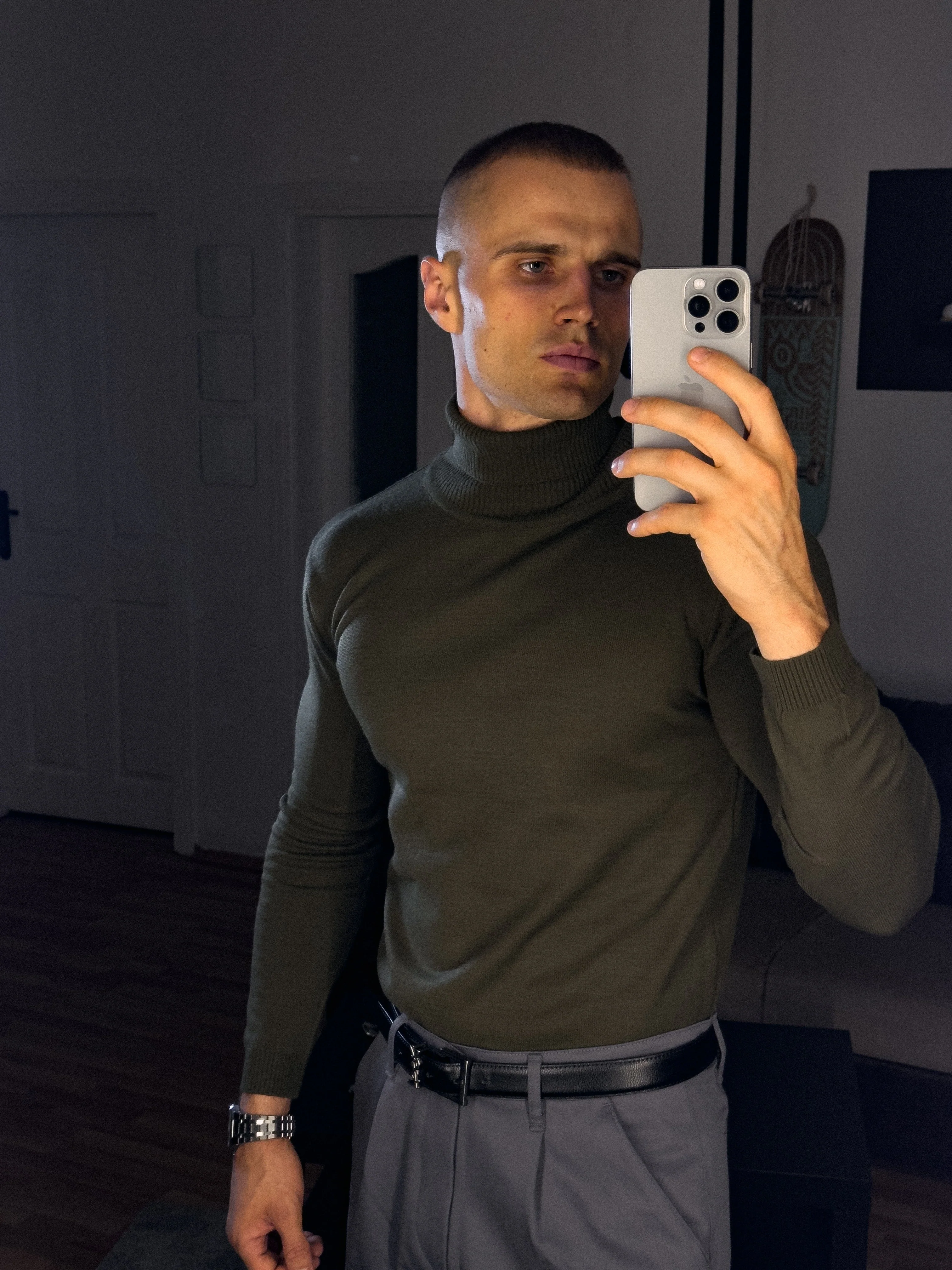 Mason High Collar Jumper - Image 10