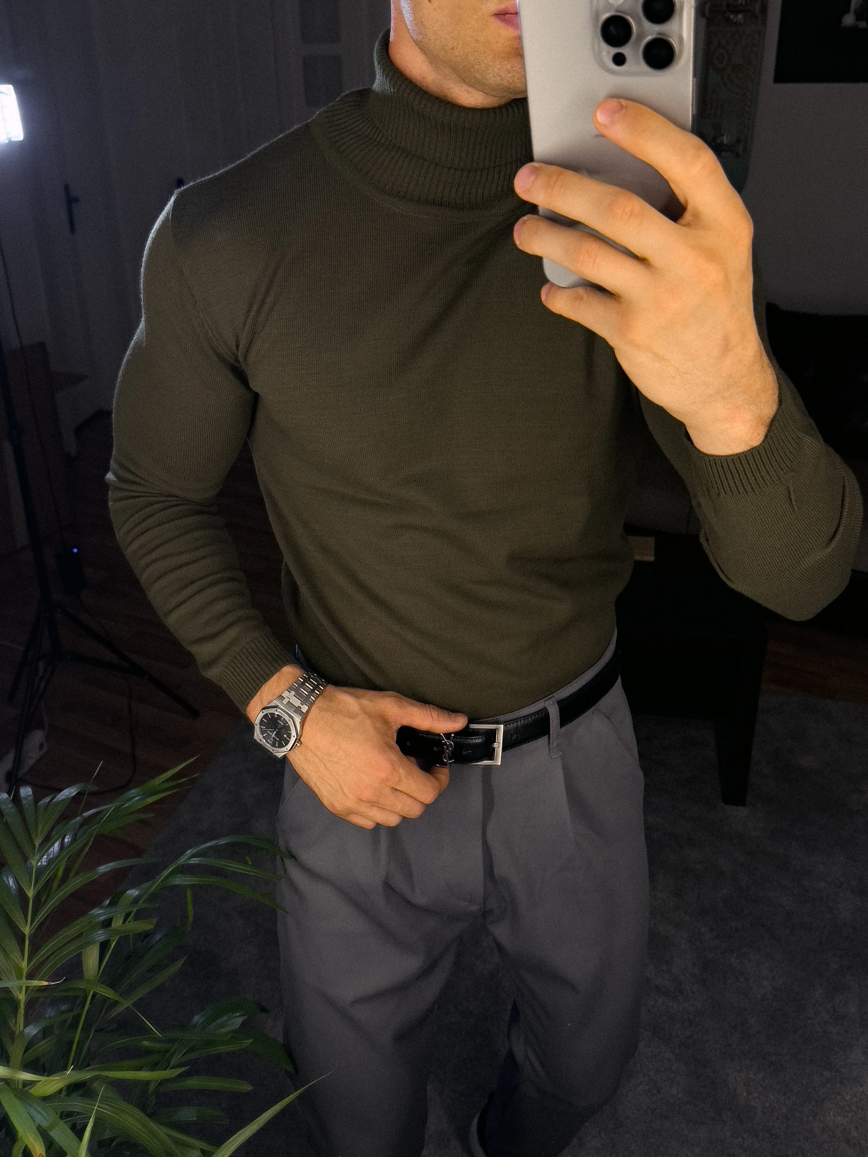 Mason High Collar Jumper - Image 12