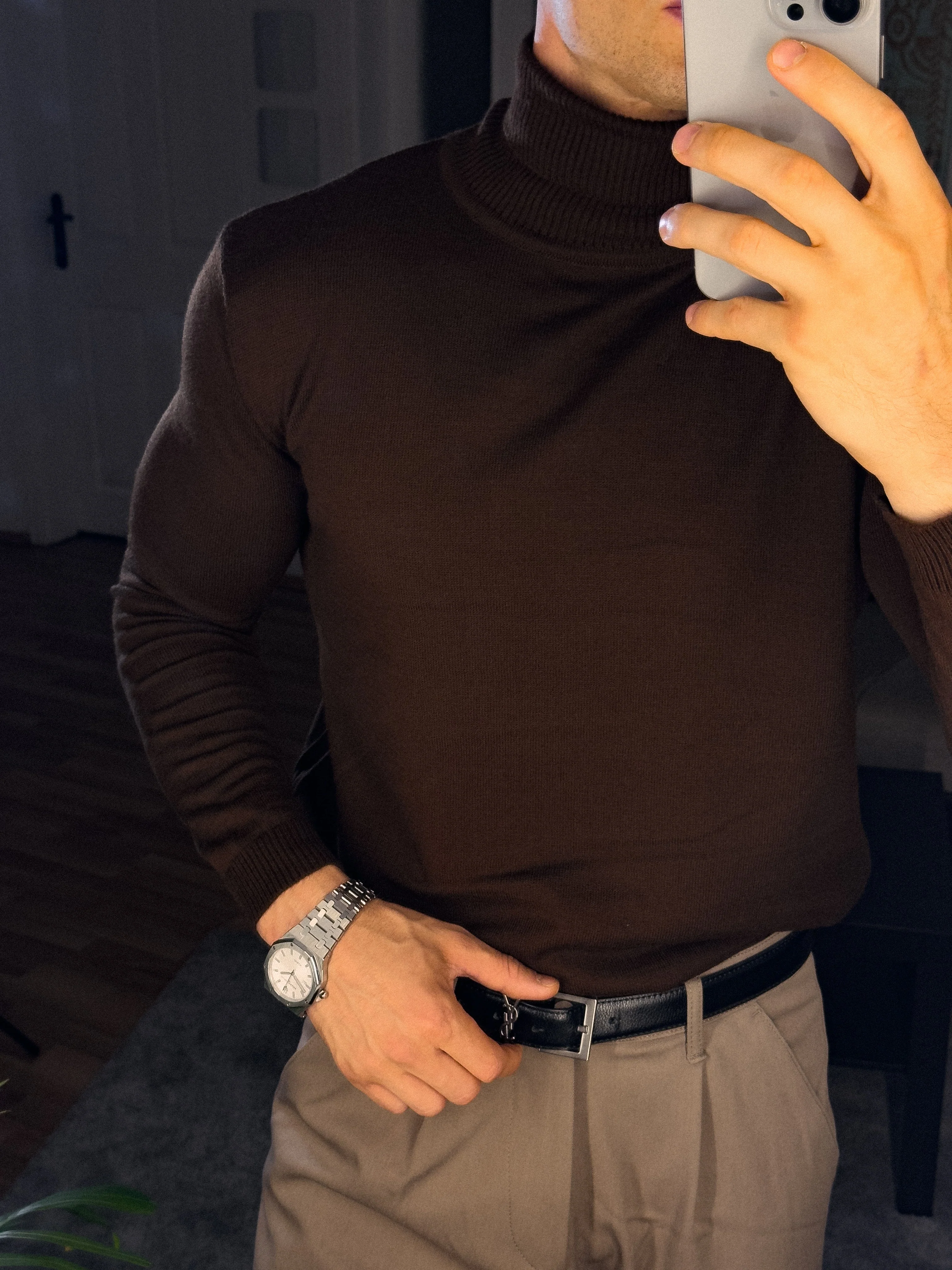 Mason High Collar Jumper - Image 7
