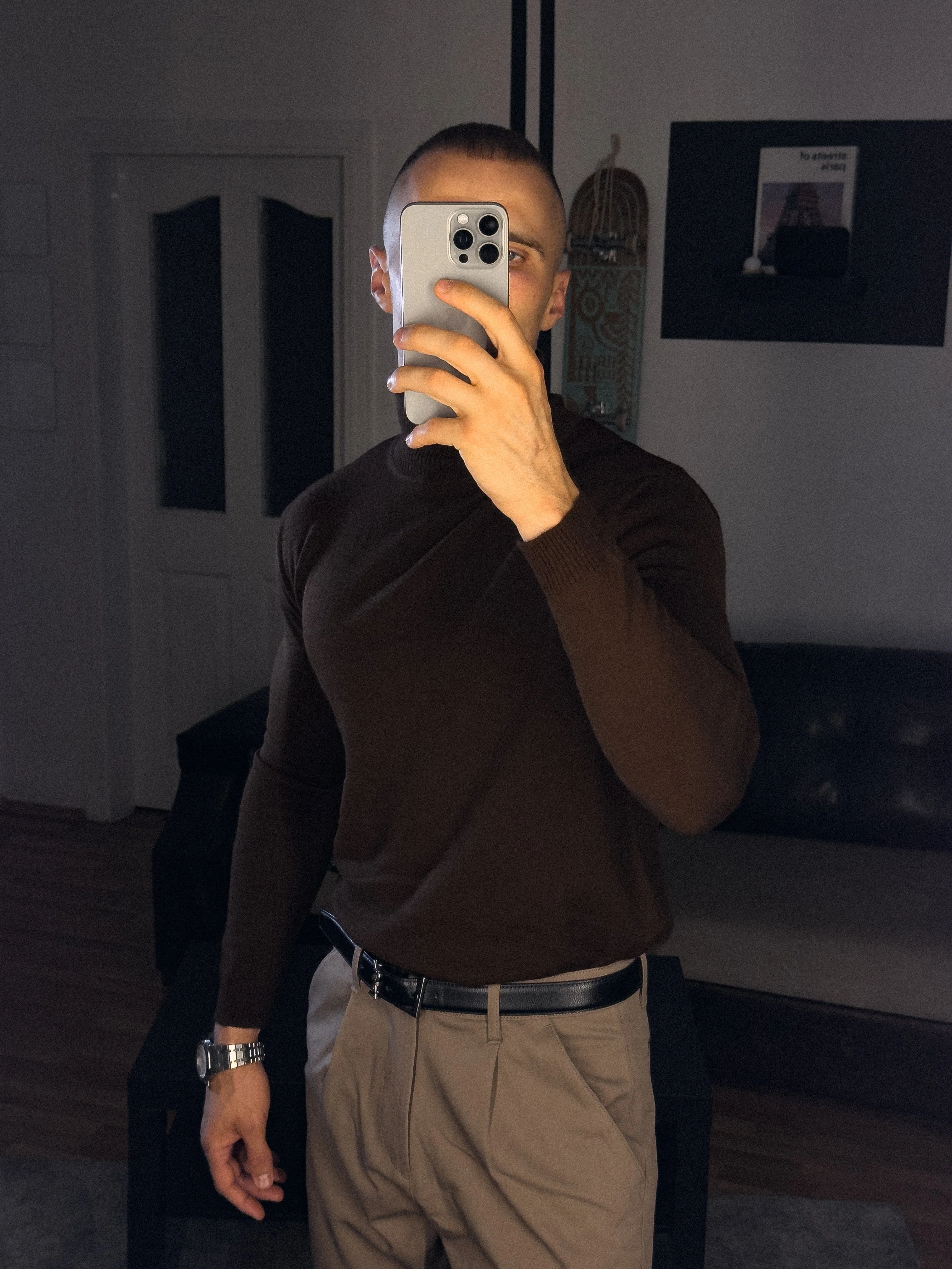 Mason High Collar Jumper - Image 9