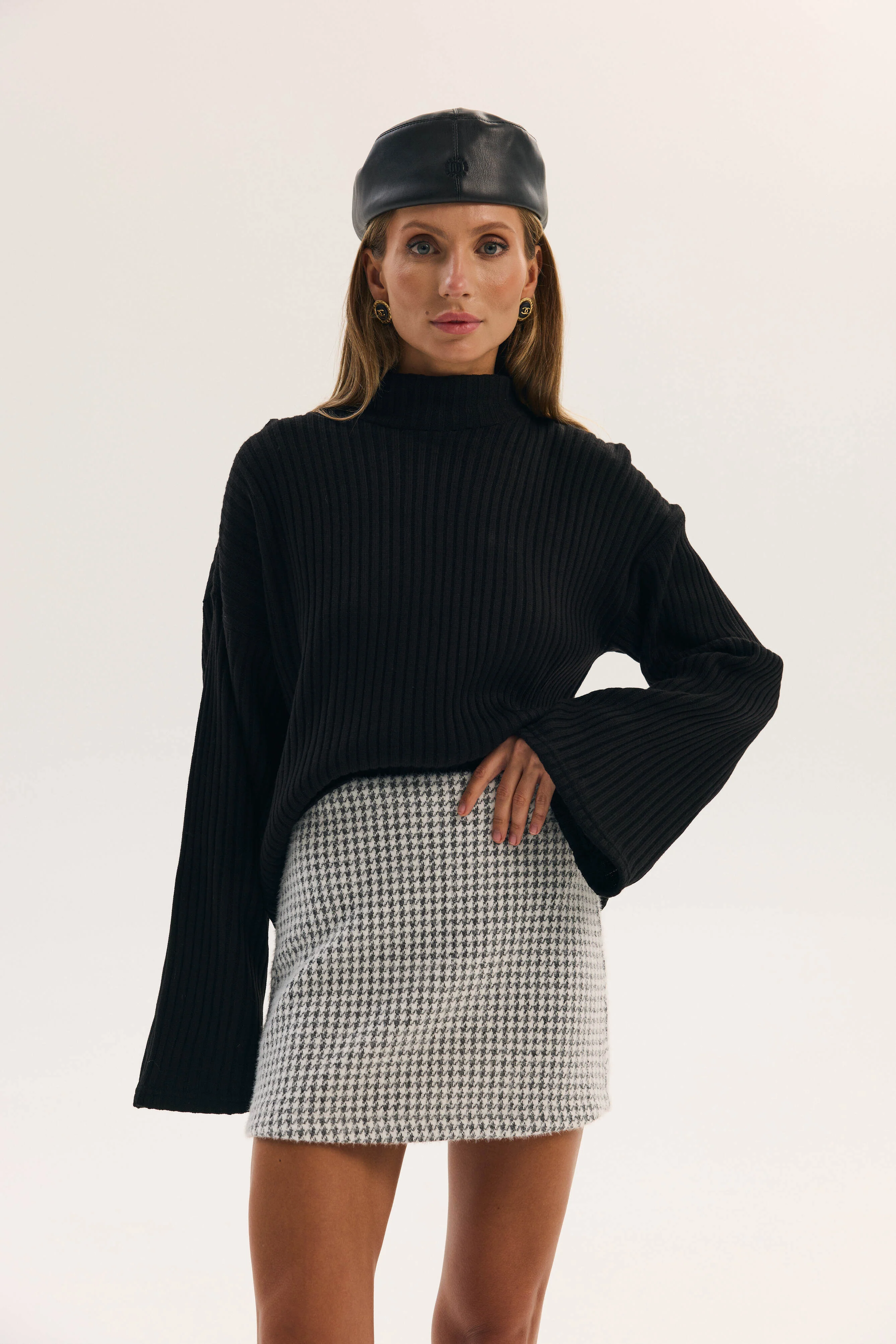 Mini skirt "Gri"