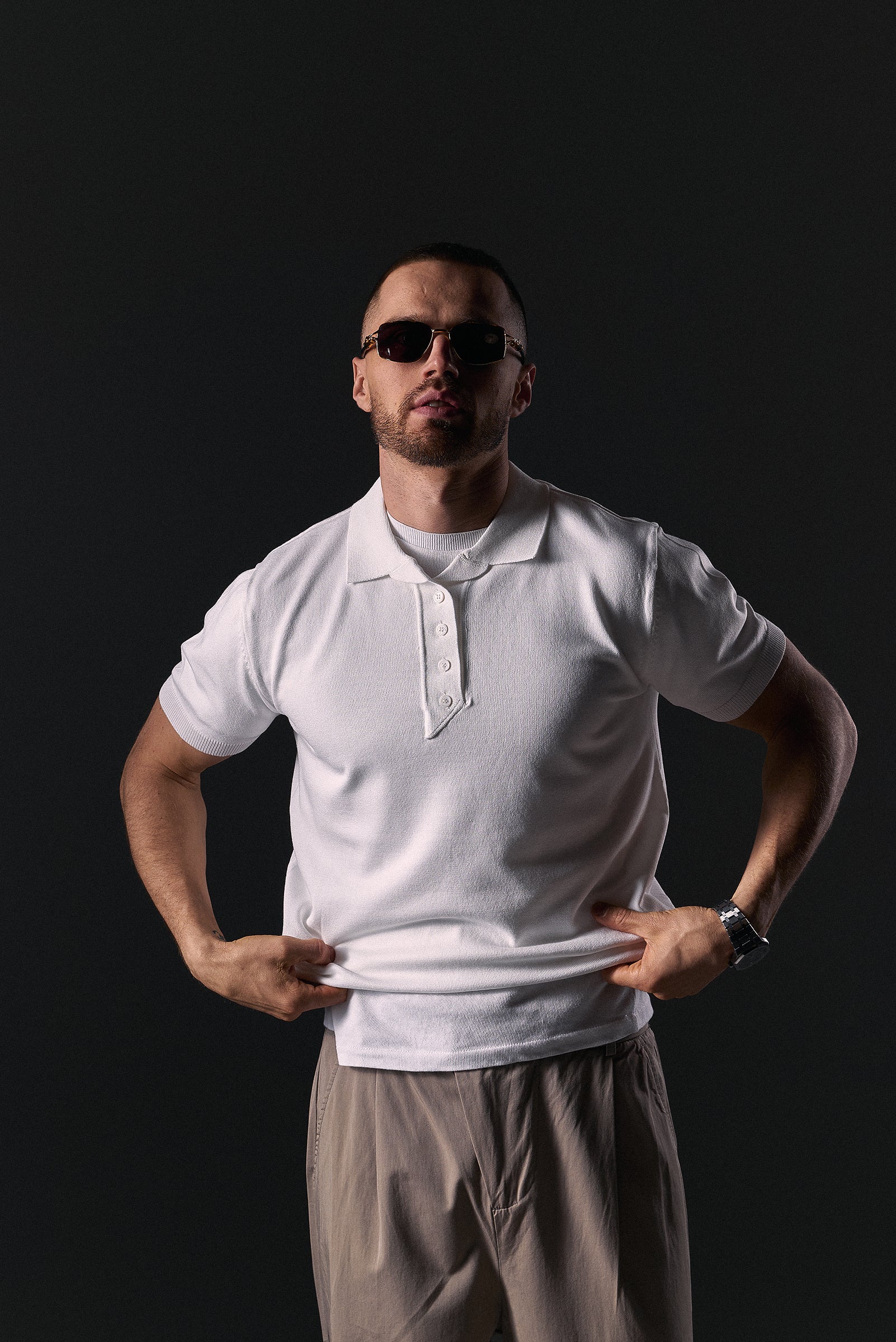 Mist Polo T-Shirt - Image 7