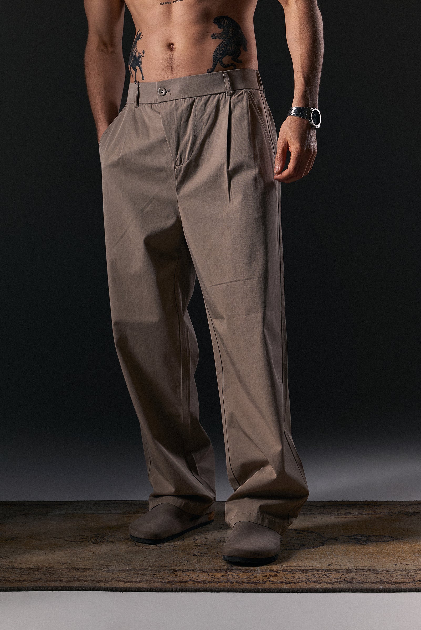 Night Straight Pants