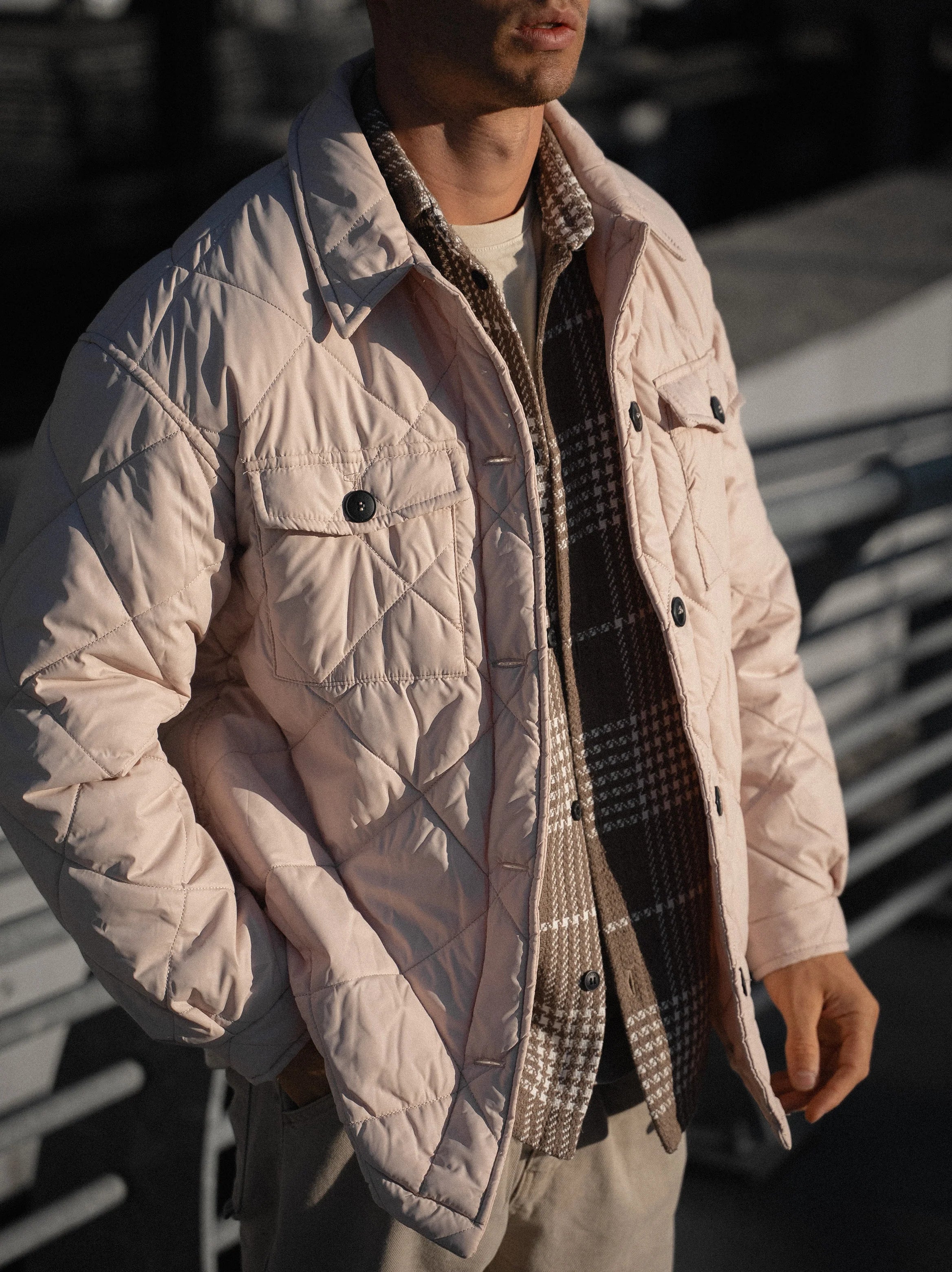Quilted Shirt Jacket - Image 3