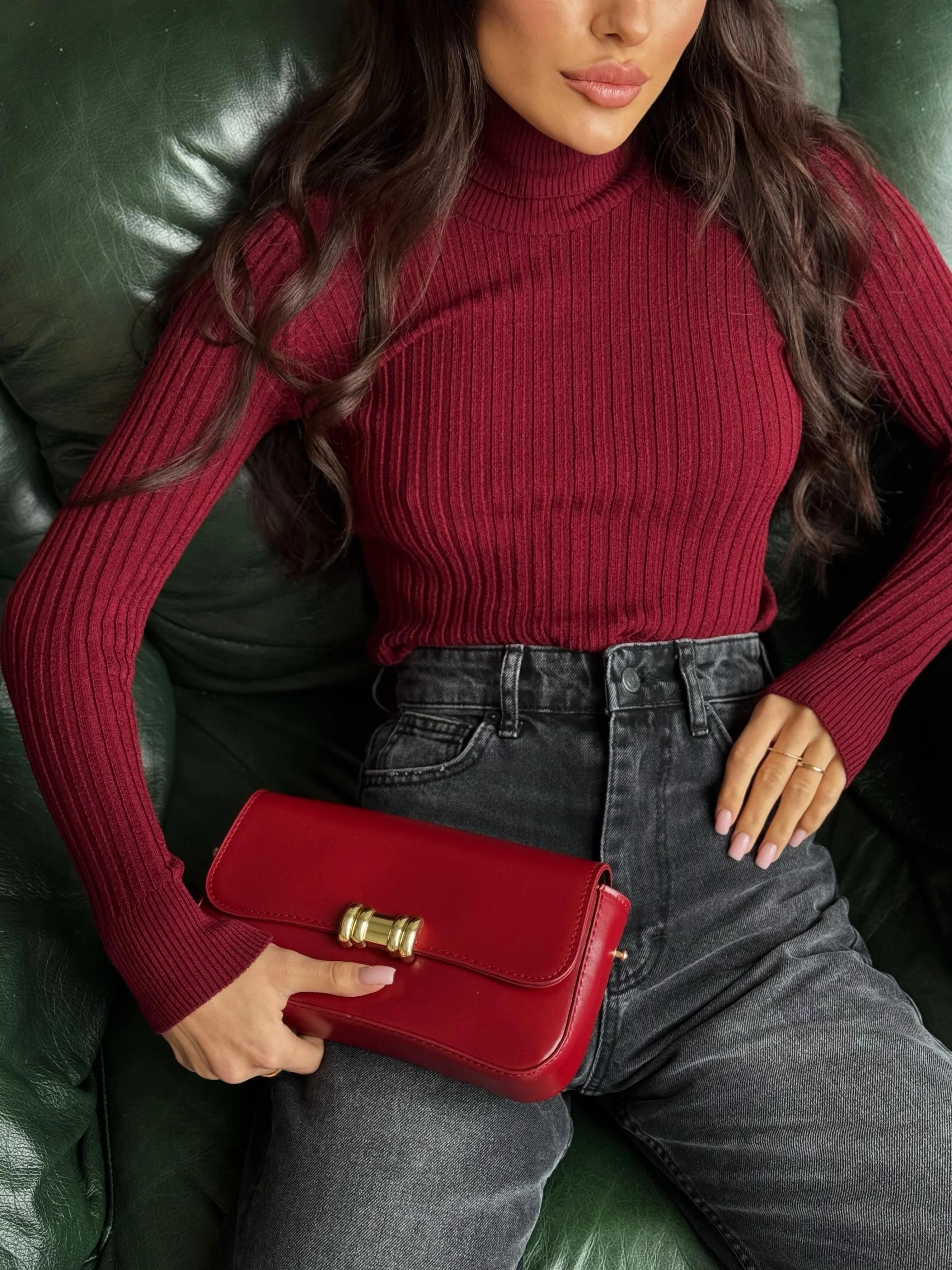 Ribbed knit turtleneck - Image 10