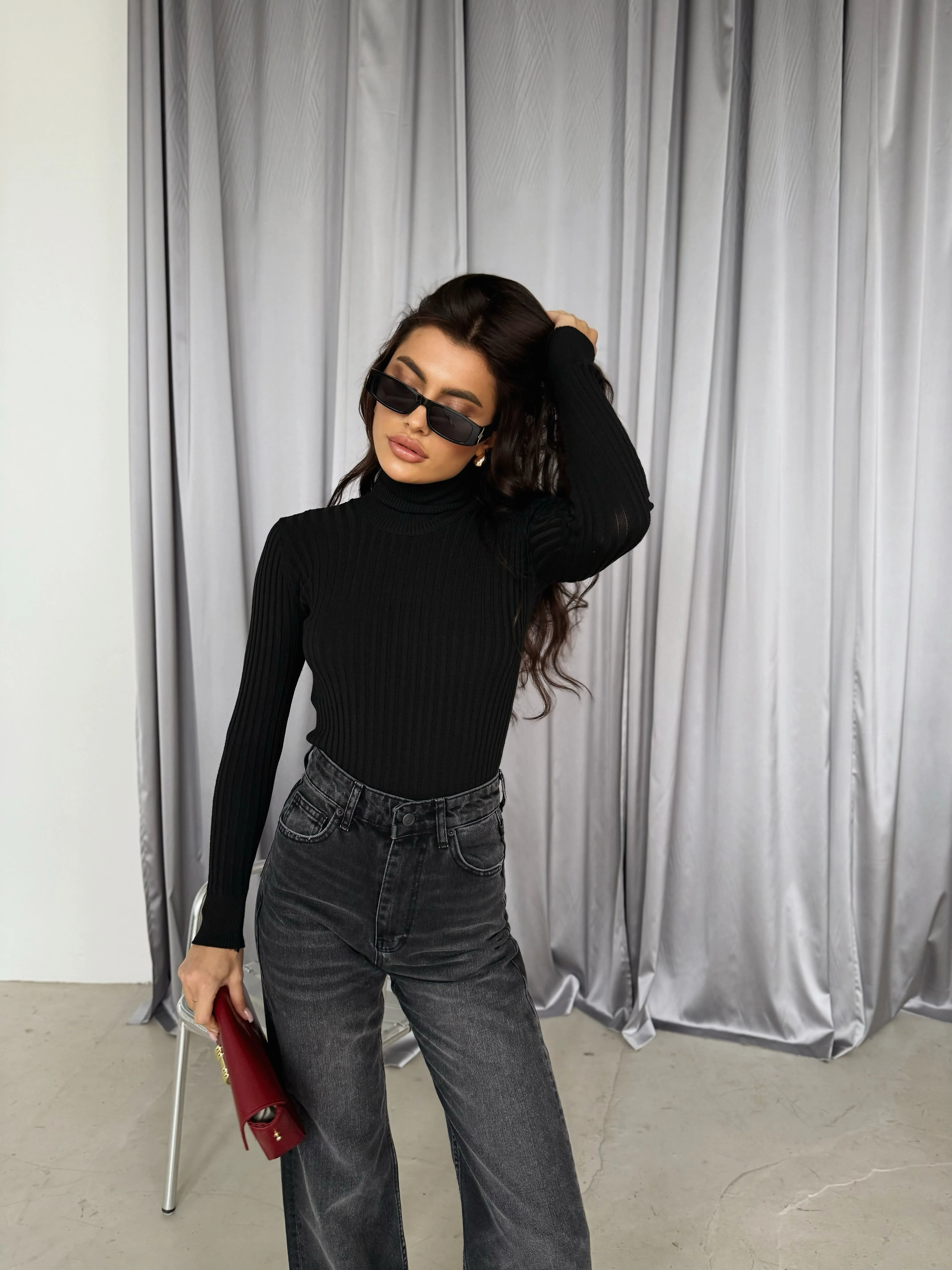 Ribbed knit turtleneck - Image 15